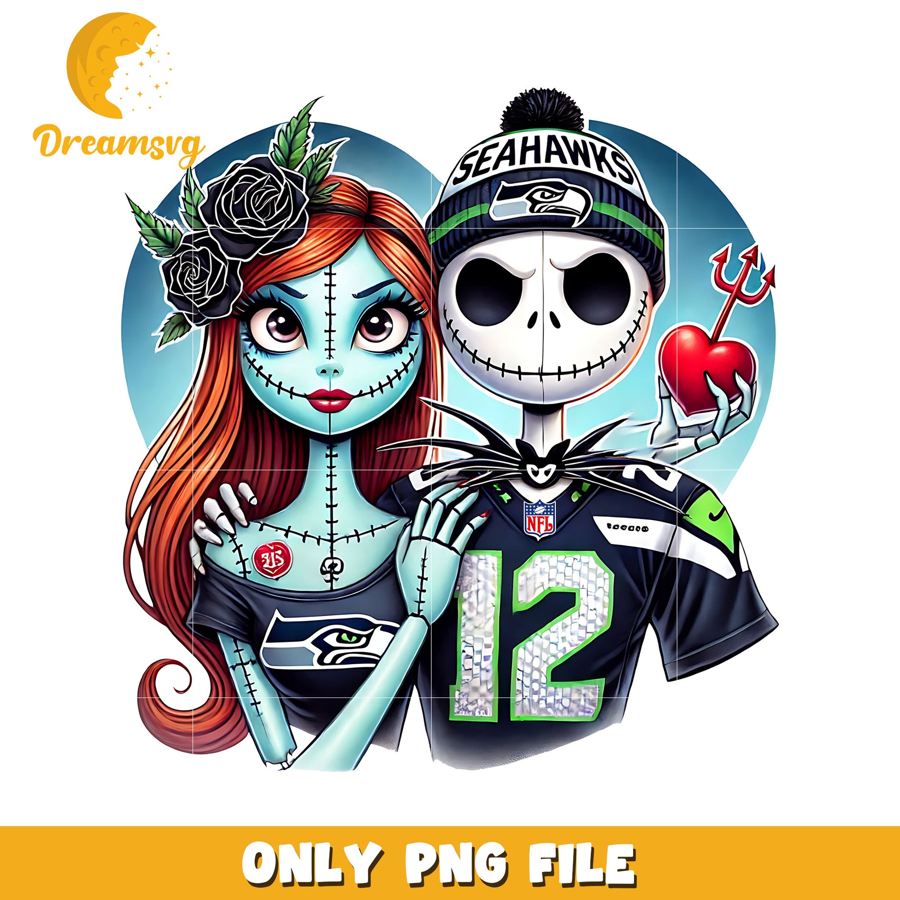 Seahawks jack and sally png, nfl power rankings​l png, american sports png