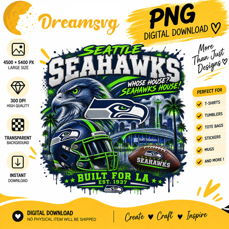 Seattle Seahawks Whose House Seahawks House NFL PNG