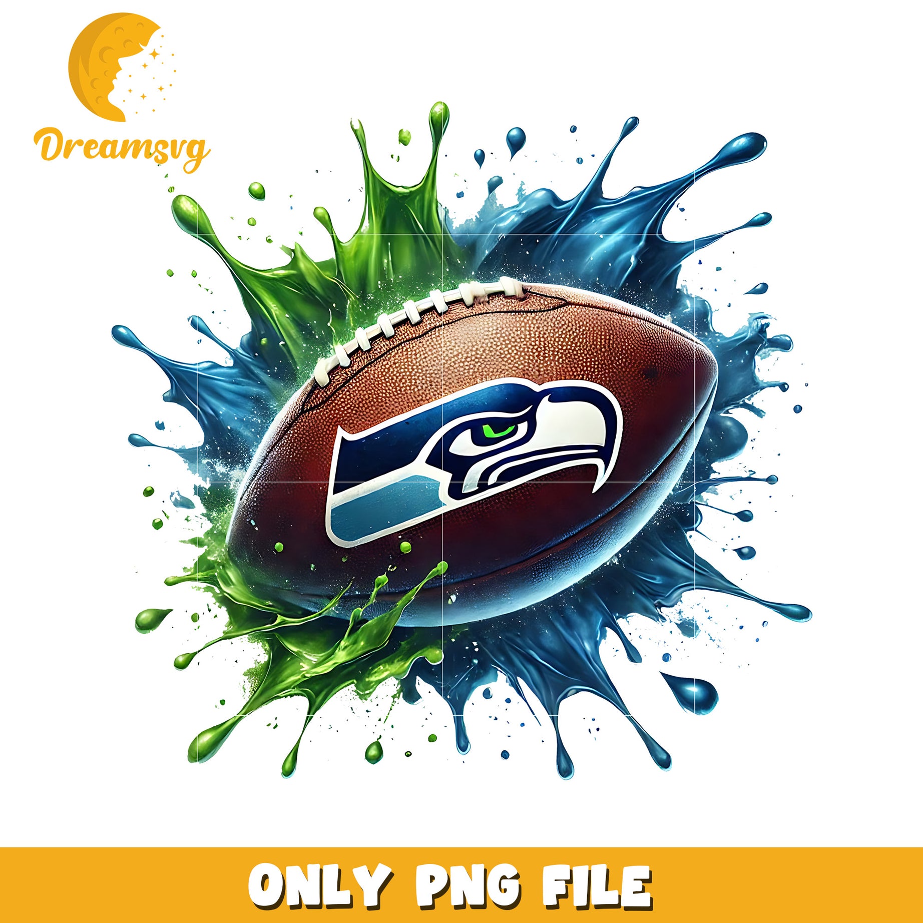 Seattle seahawks ball png, american rugby png, nfl logos png