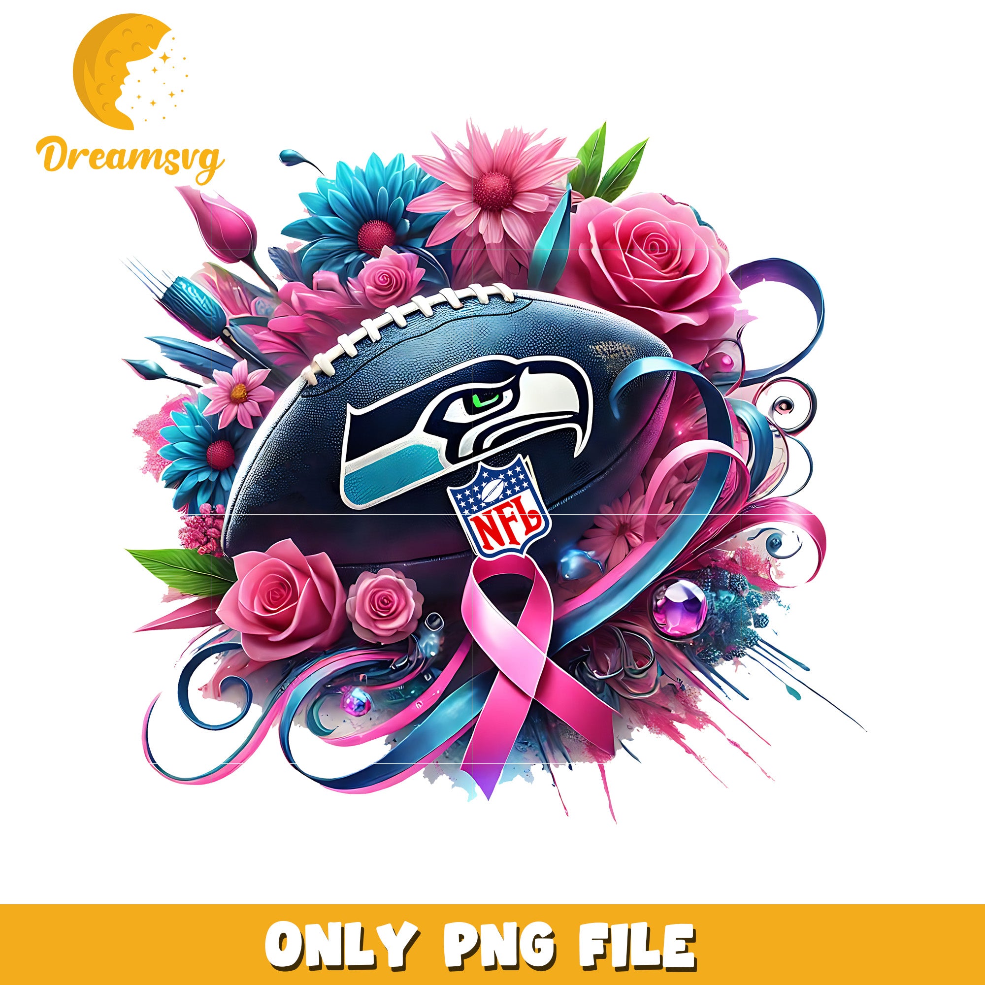 Seattle seahawks flowers png, nfl power rankings png, nfl network png
