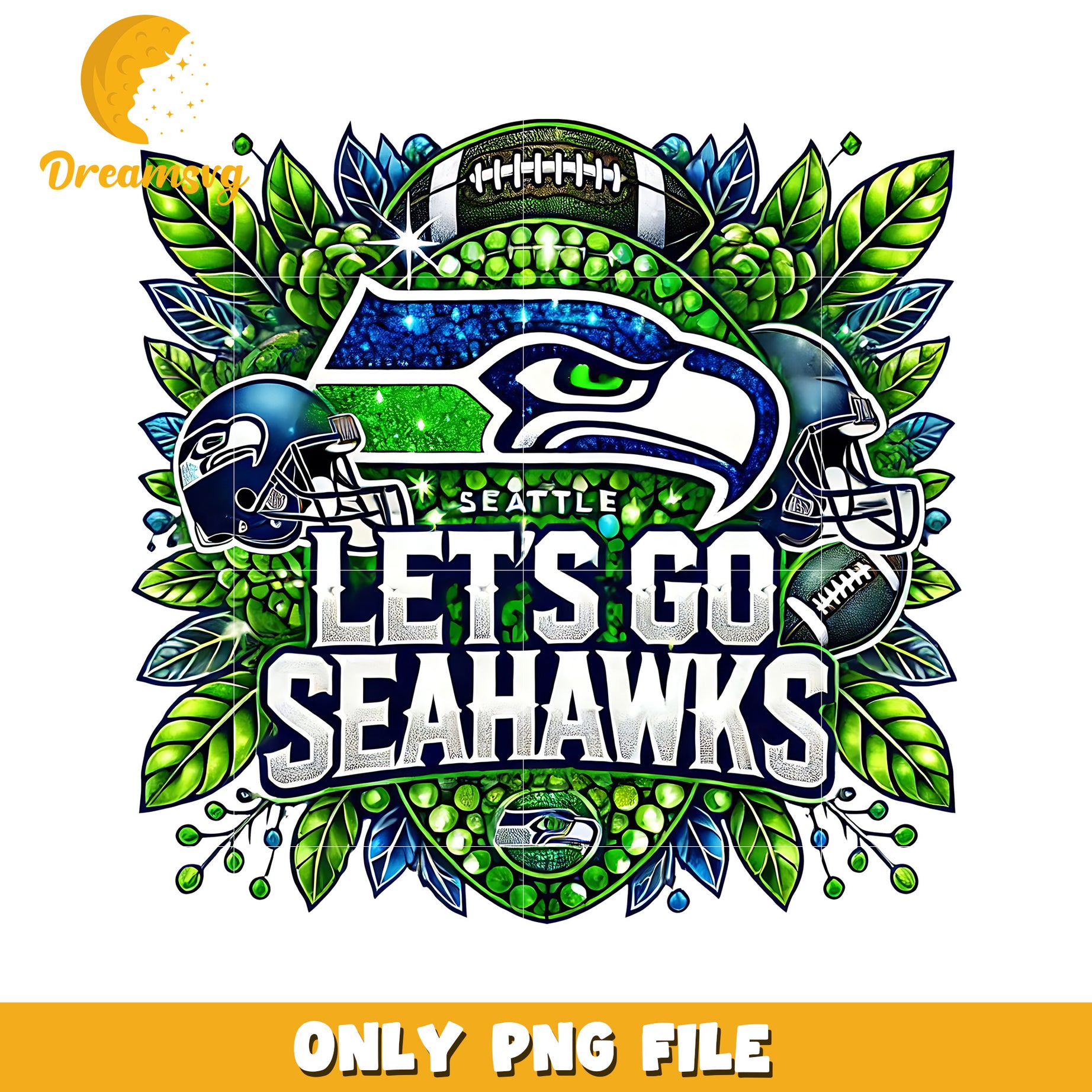 Seattle seahawks let's go png, nfl games png, nfl png