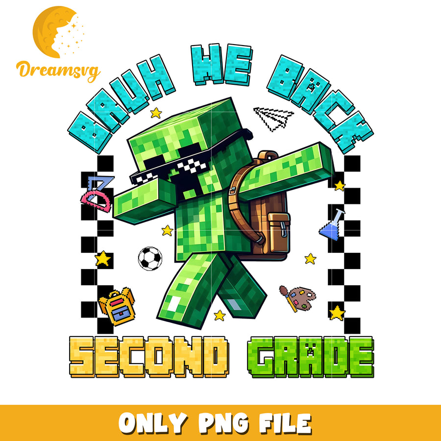Second bruh we back png, minecraft movies png, minecraft characters png