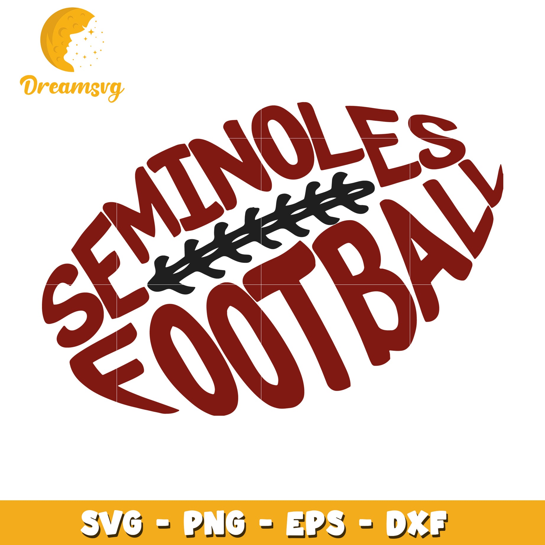 Seminoles Football SVG Cut File