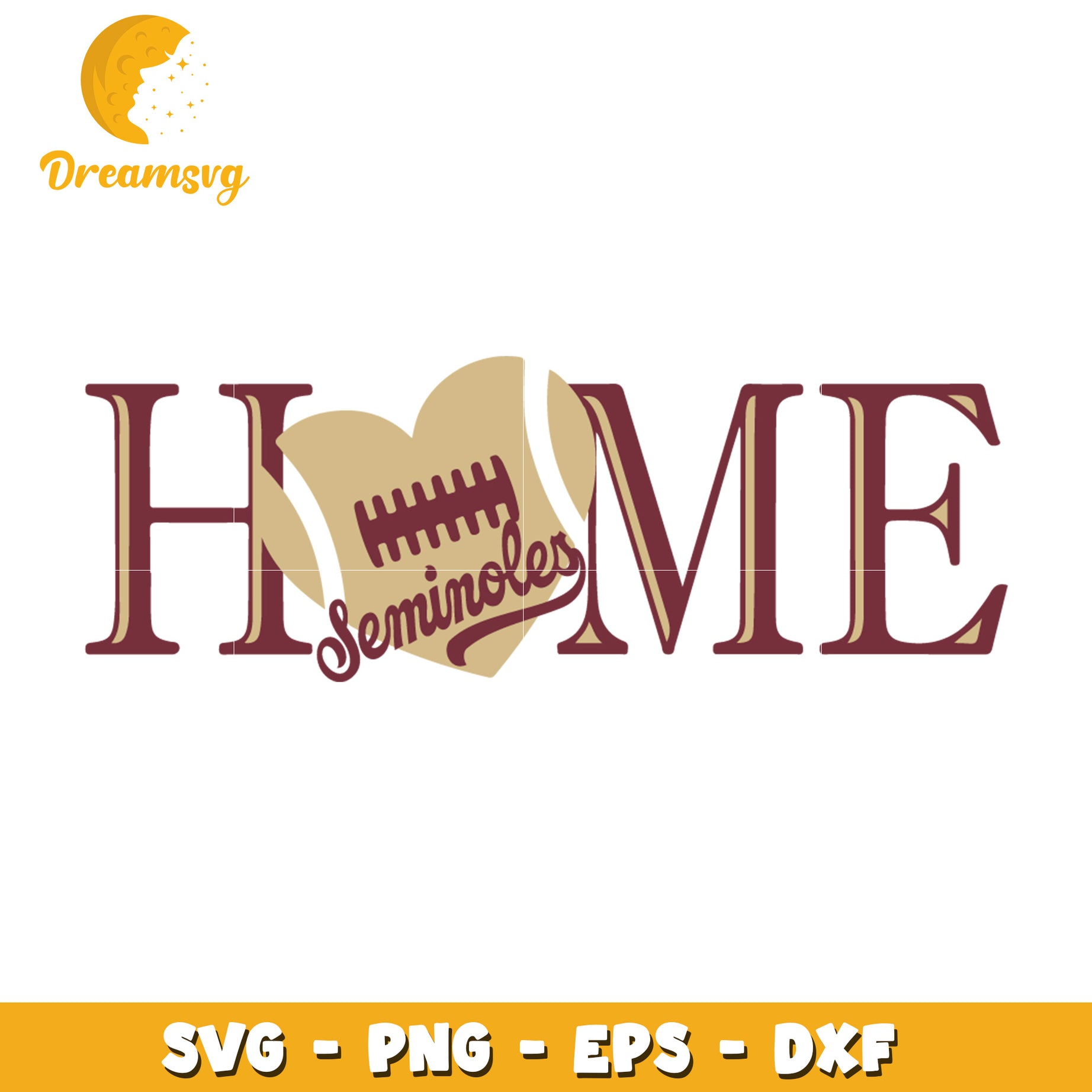 Seminoles Home SVG Cut File