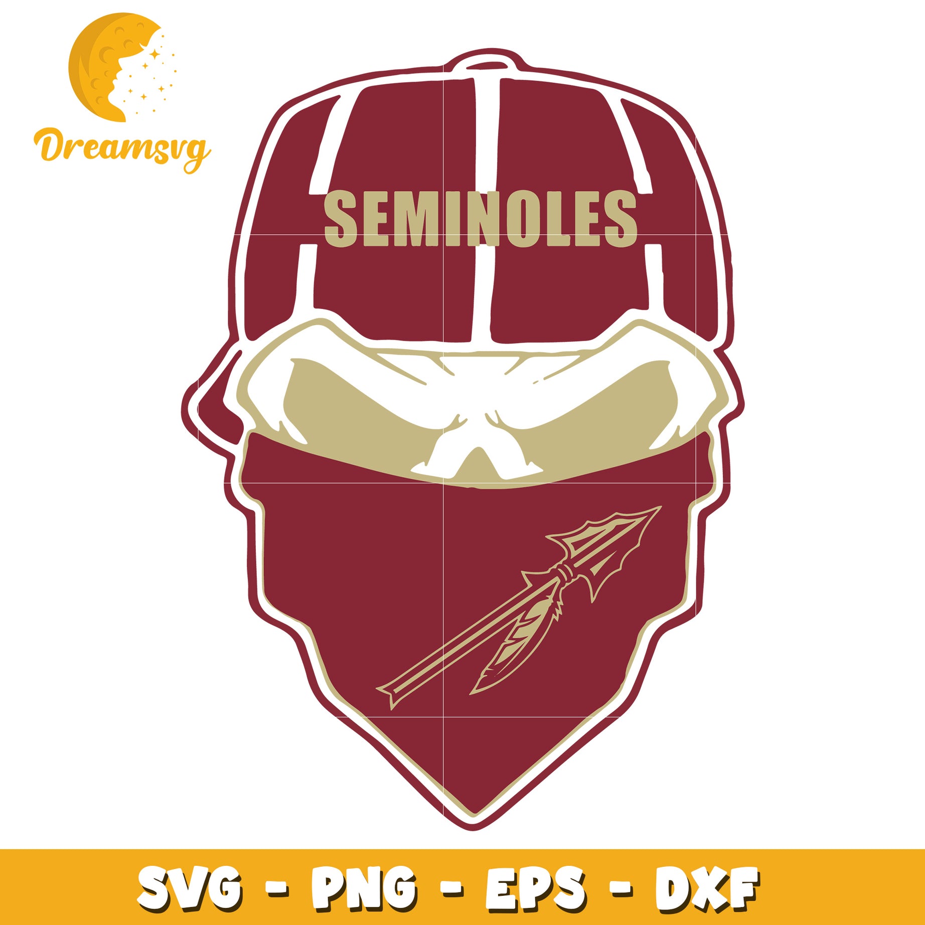 Seminoles SVG File for Sports Designs and Crafts Downloadable