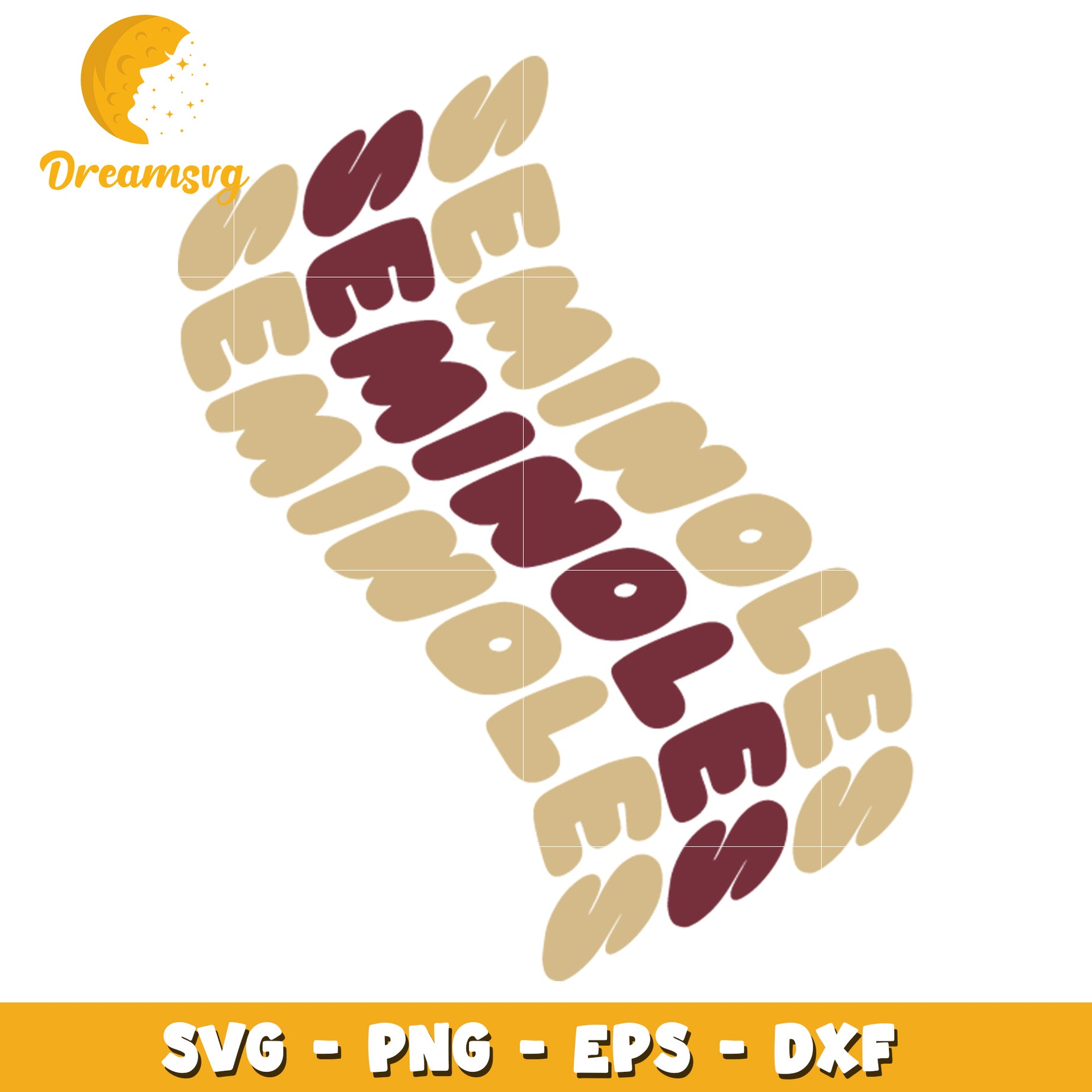 Seminoles Word Art SVG Design for Crafts and Projects