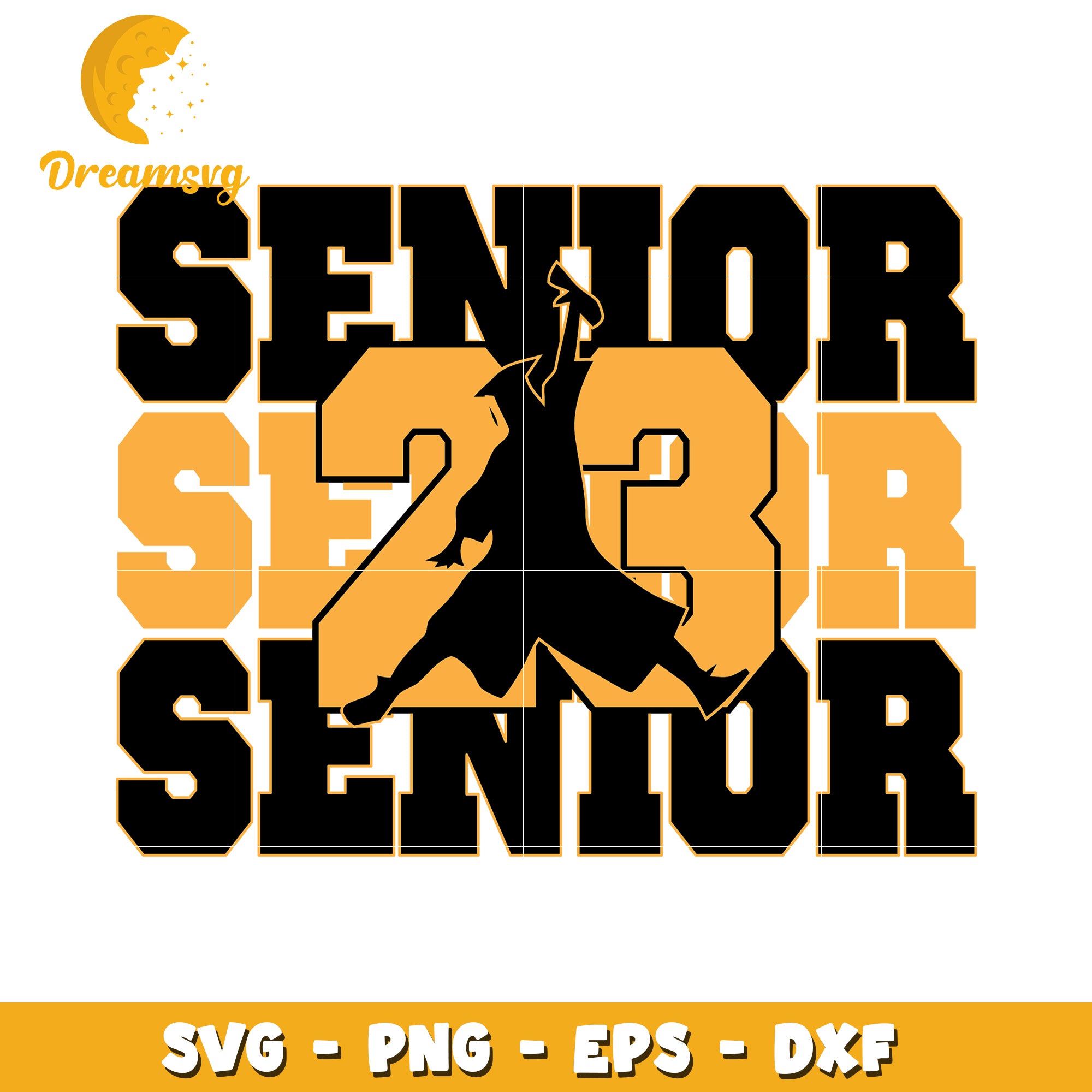 Senior 2023 SVG Graduation Design – DreamSVG Store