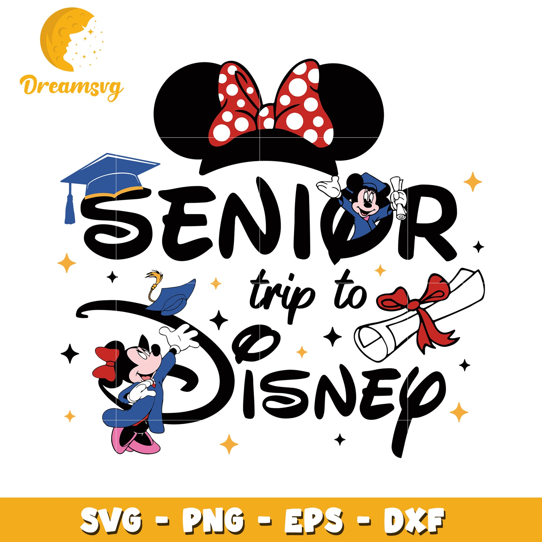 Senior Trip Disney SVG PNG EPS DXF