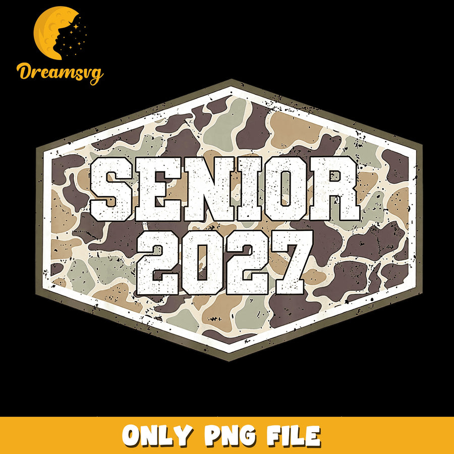 Senior Class 2027 PNG, Graduation Design, Fun Theme PNG