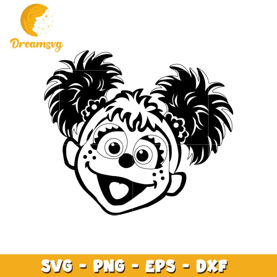 Sesame Street Rosita SVG Cut File