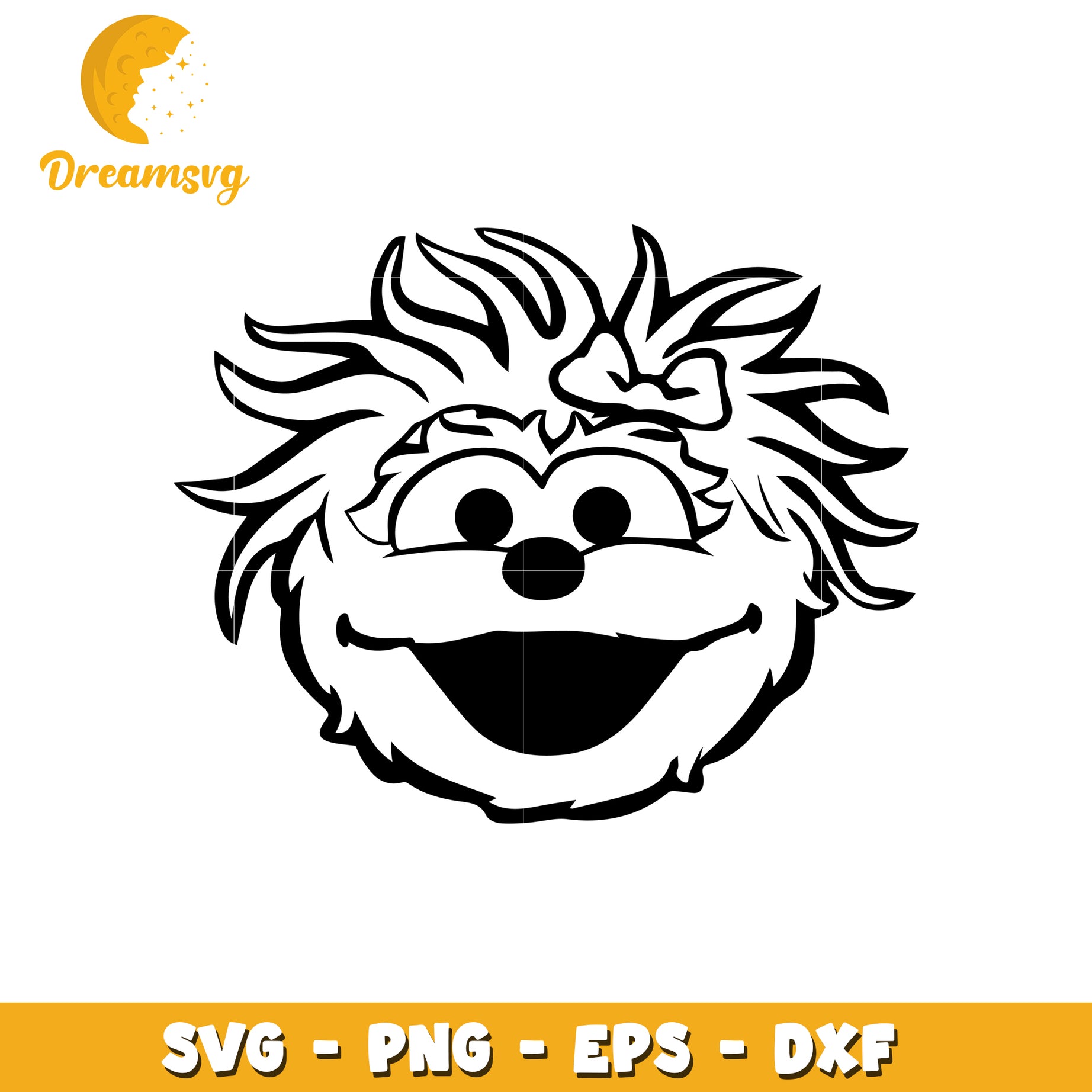 Sesame Street Rosita SVG PNG EPS DXF Cut File