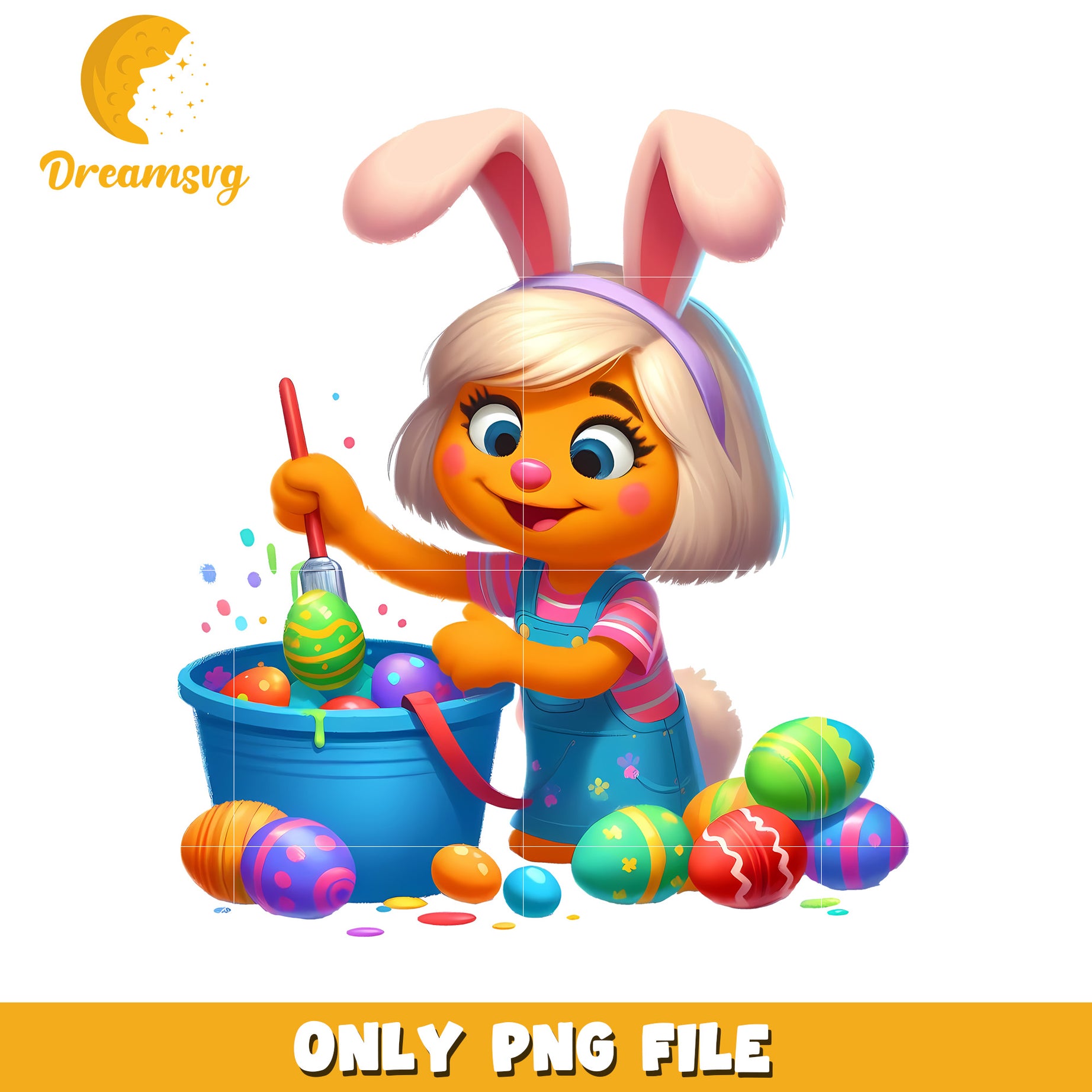 Sesame street julia easter day png, sesame street png, easter day png