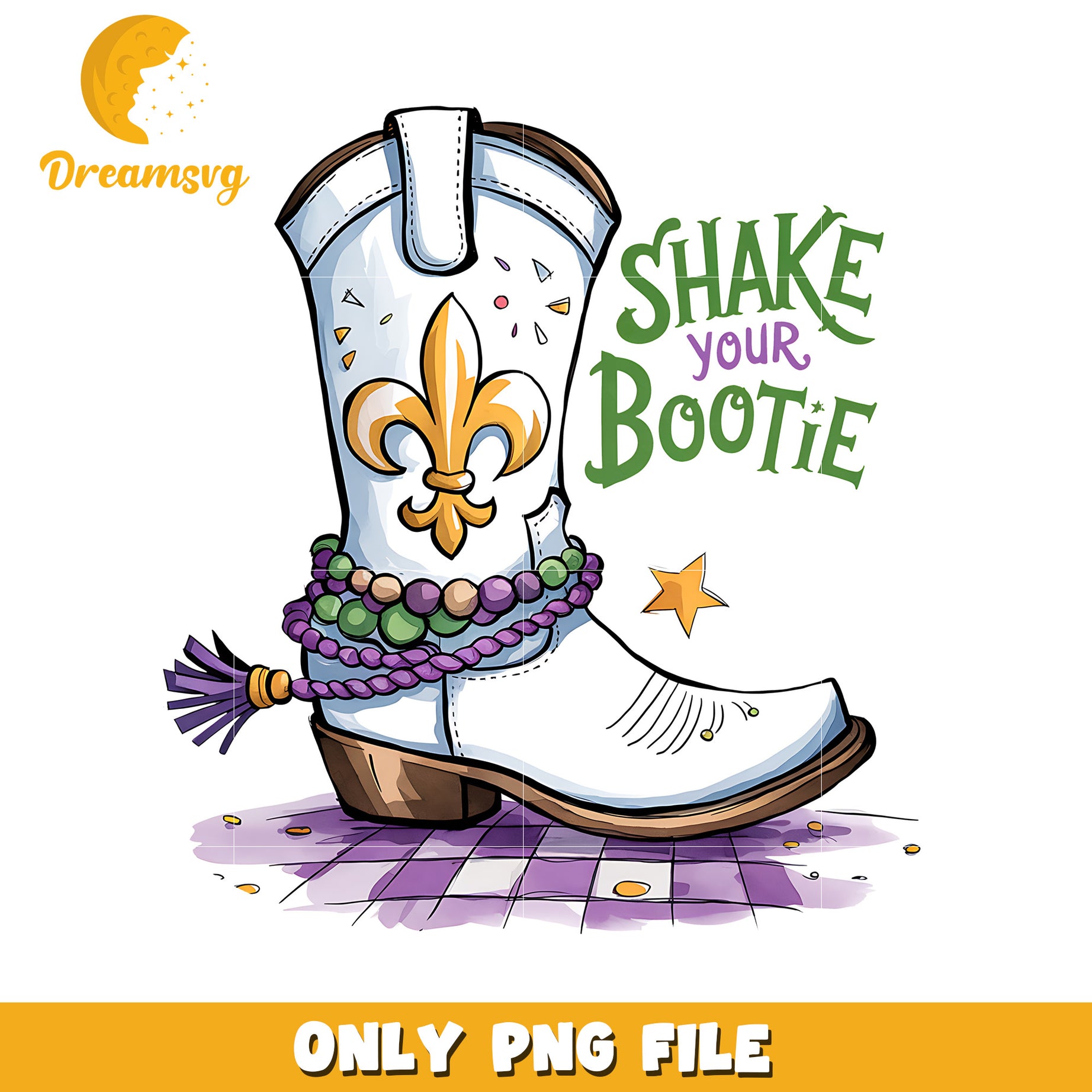 Shake your bootie mardi gras new orleans png, mardi gras png, new orleans png