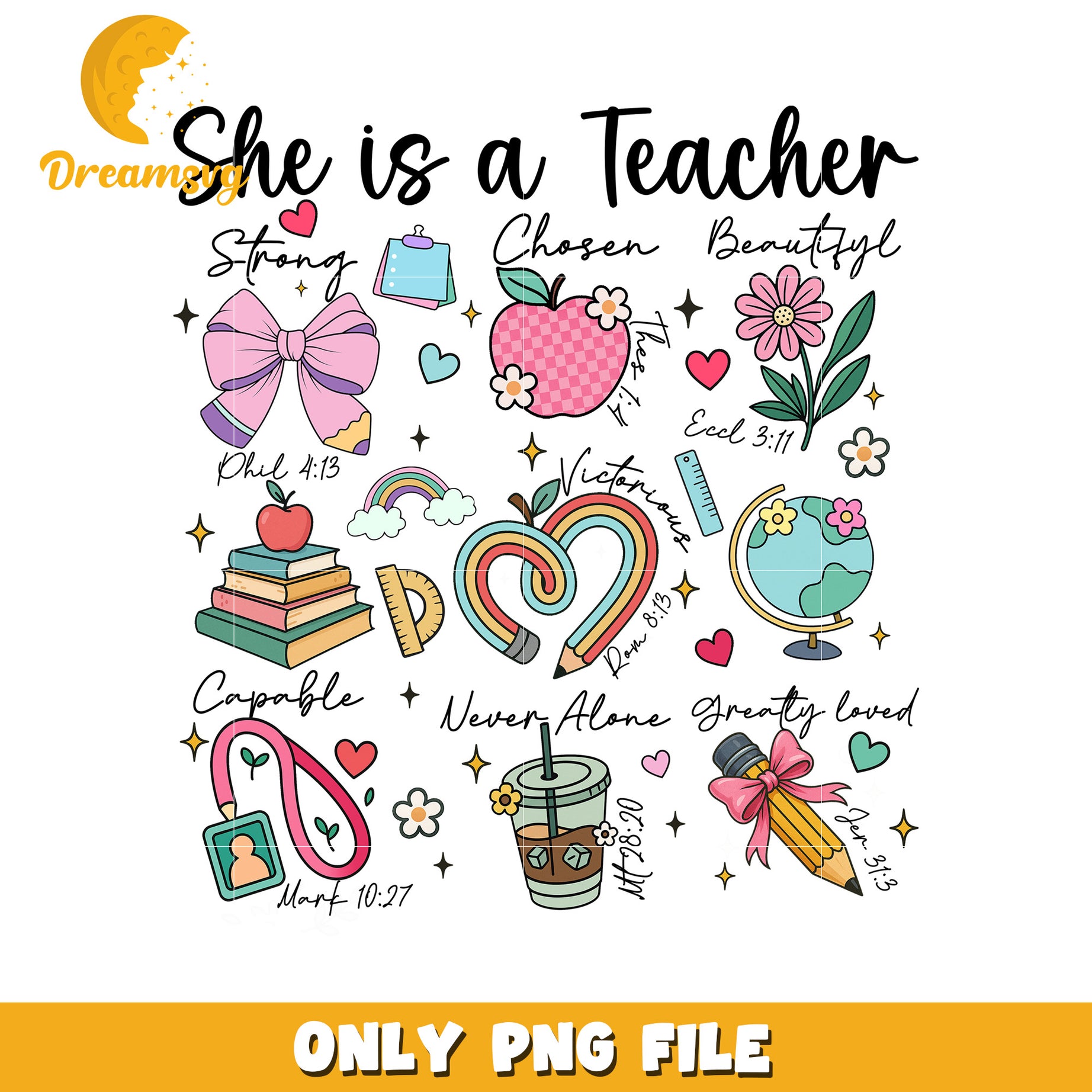 She is a teacher png, teacher design png, education png