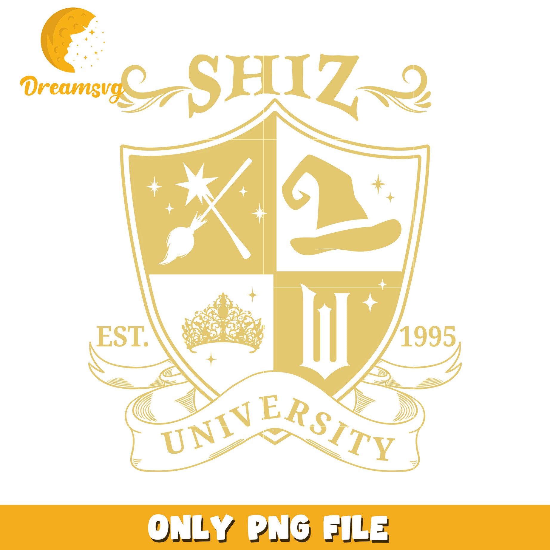 Shitz university logo design wicked movie png, wicked movies png