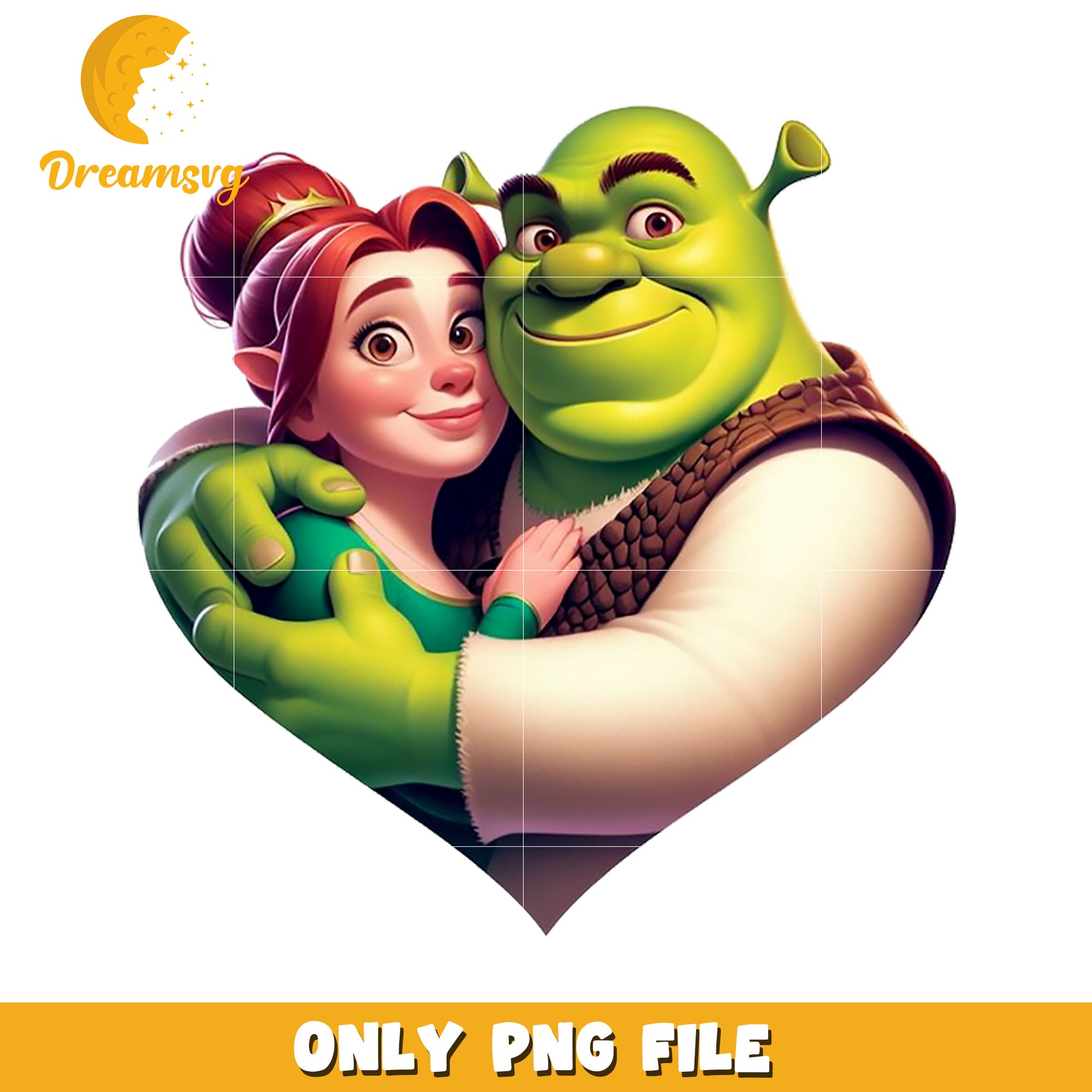 Shrek and human fiona png, shrek and fiona png, disney shrek png
