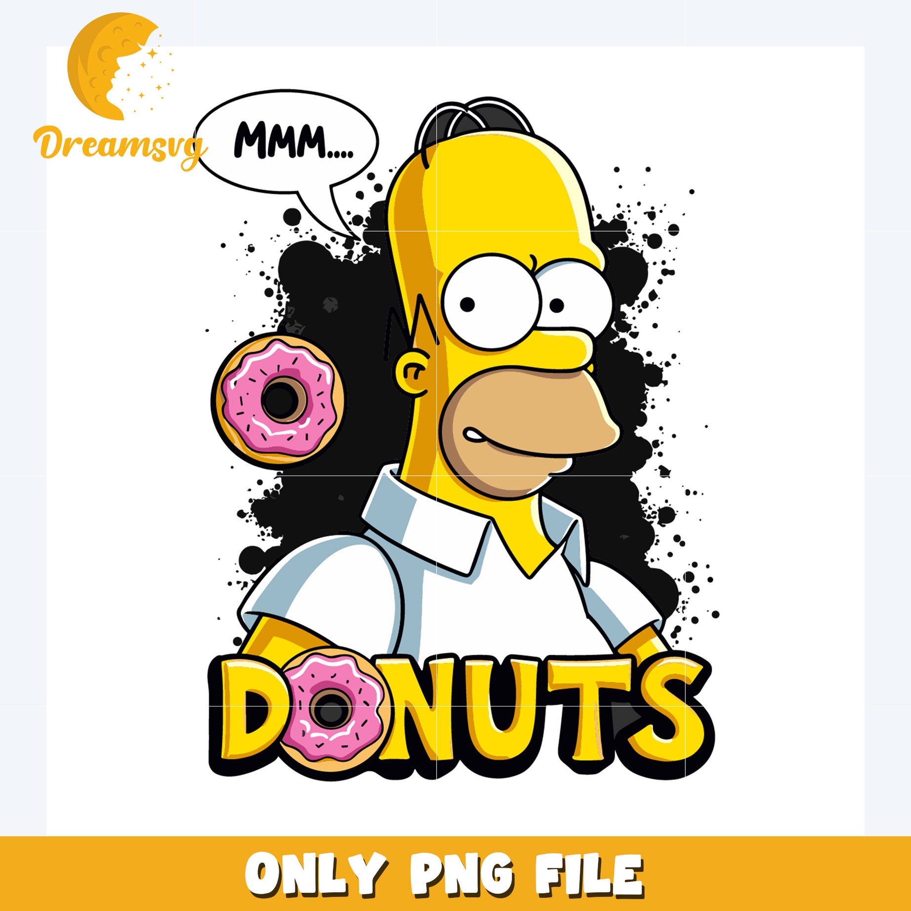 Simsom donuts png, funny catoons png, cartoon wallpaper png