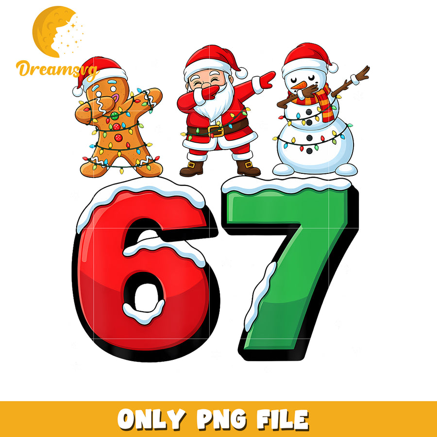 Six Seven Dabbing png, funny saying png, 67 meme png