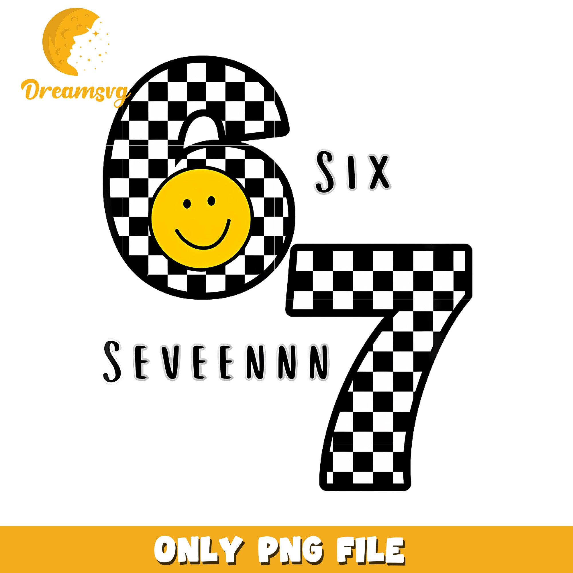 Six and seven trending saying png, png, funny saying png