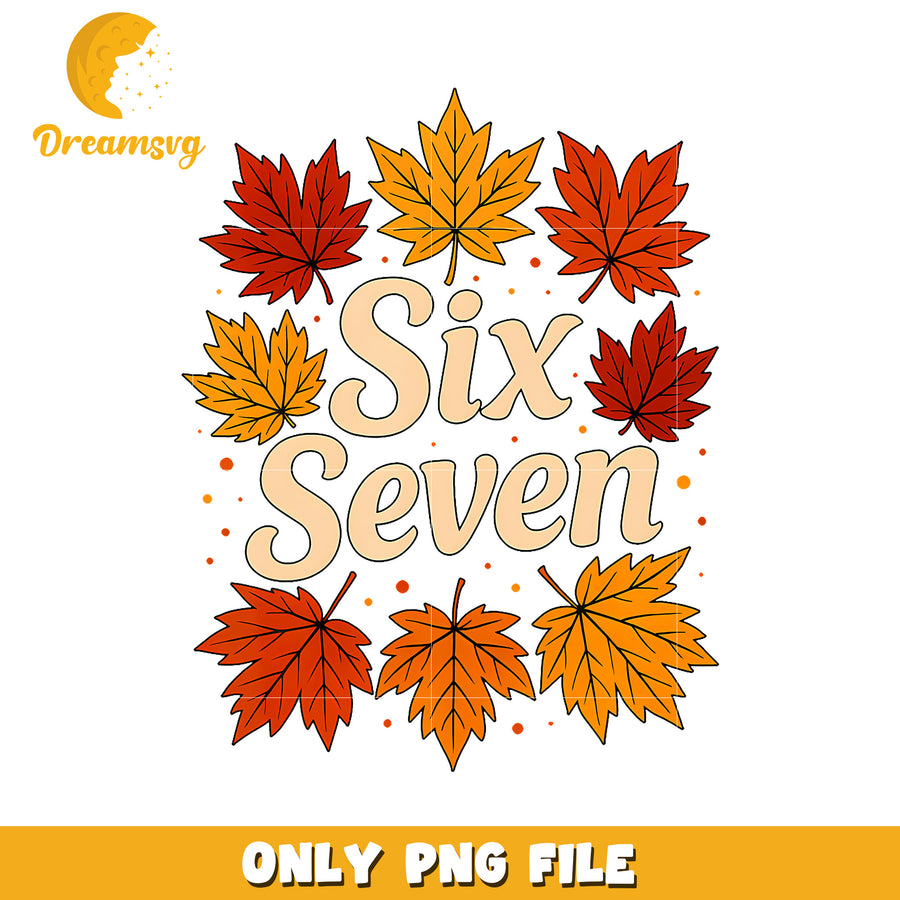 Six seven fall png, six seven kid​ png, thanks giving png