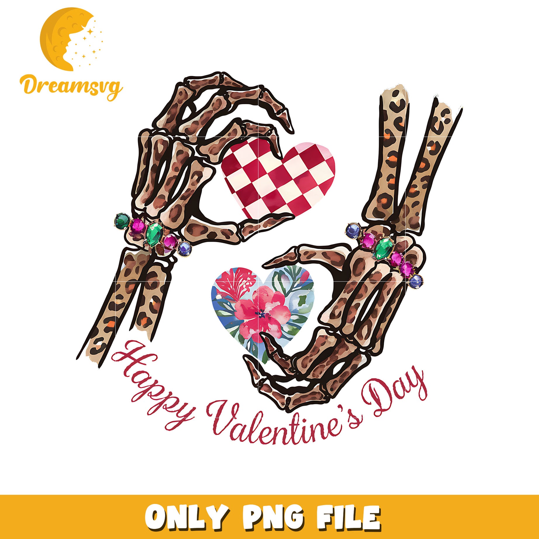 Skeleton hand happy valentine's day png, skeleton hand png