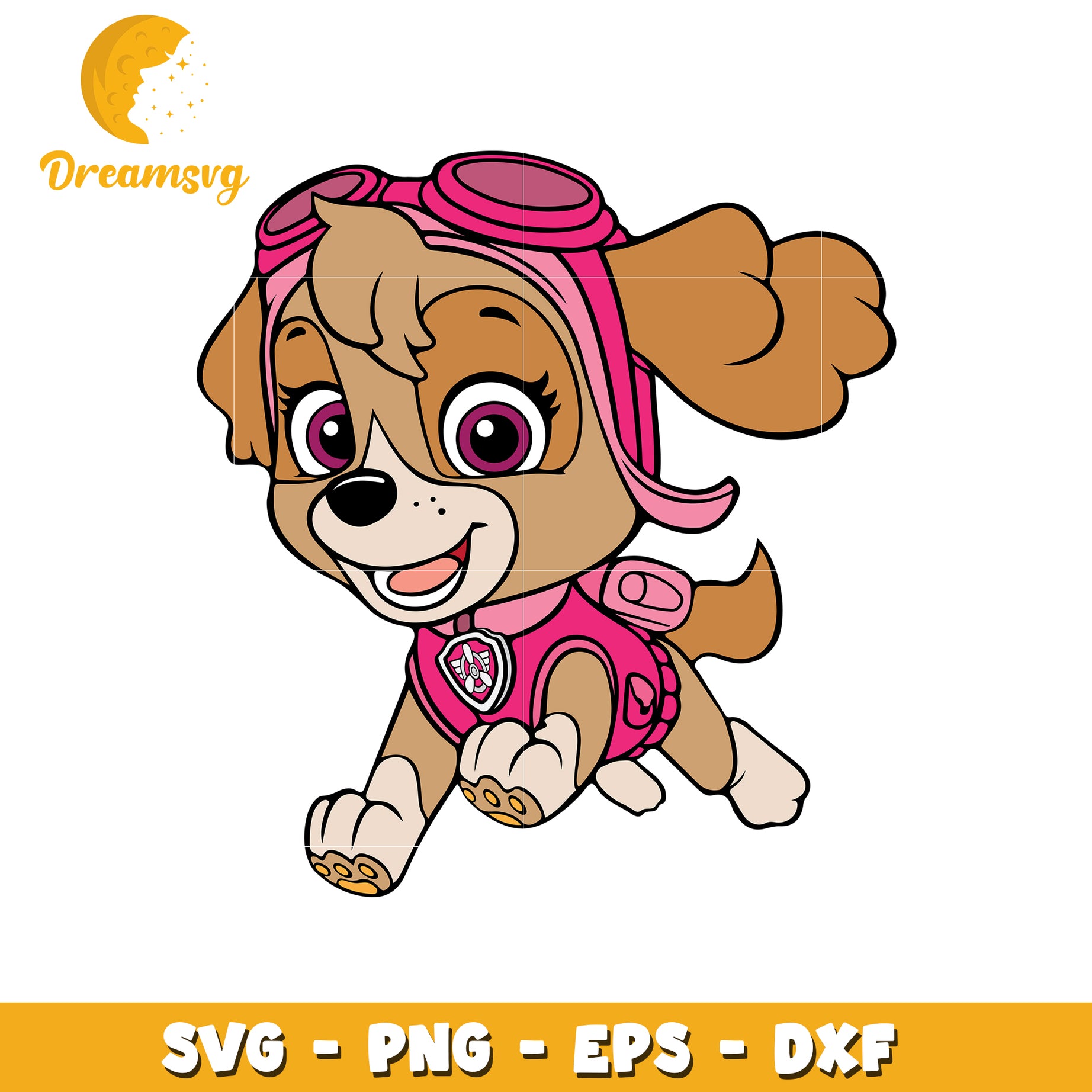 Skye Paw Patrol SVG PNG EPS DXF