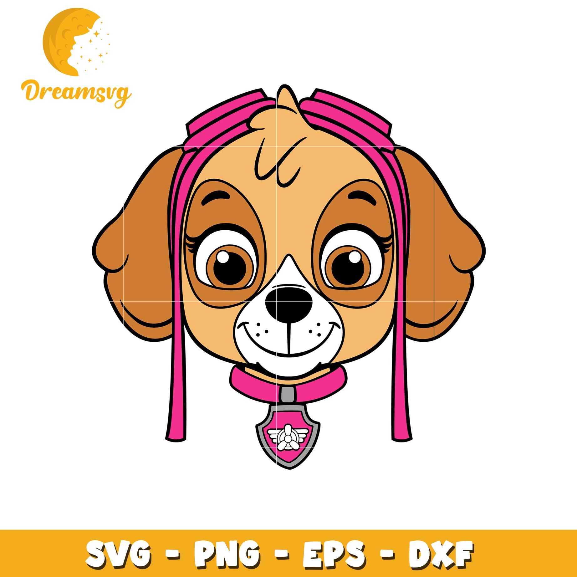 Skye Puppy Paw Patrol SVG PNG EPS DXF