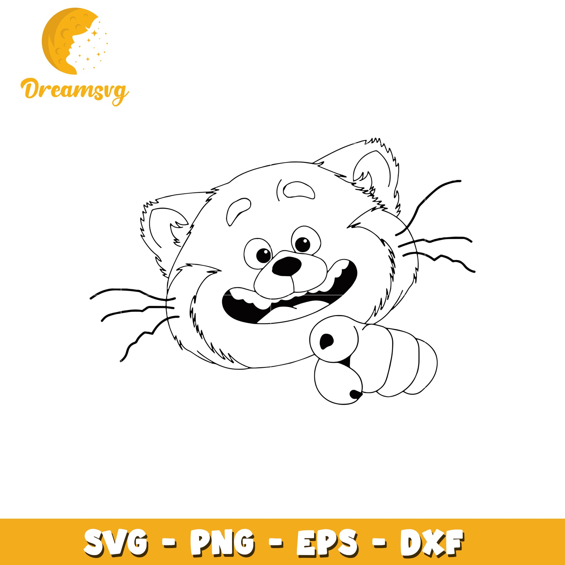 Smiling Cat SVG PNG EPS DXF Cut File