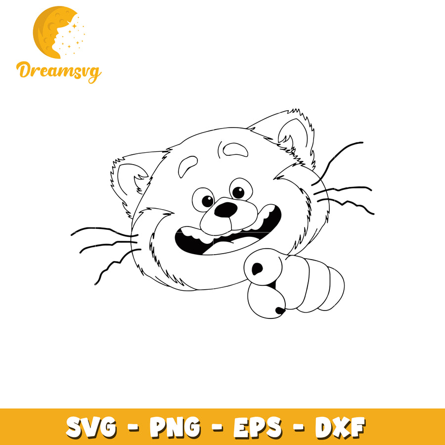 Smiling Cat SVG PNG EPS DXF Cut File