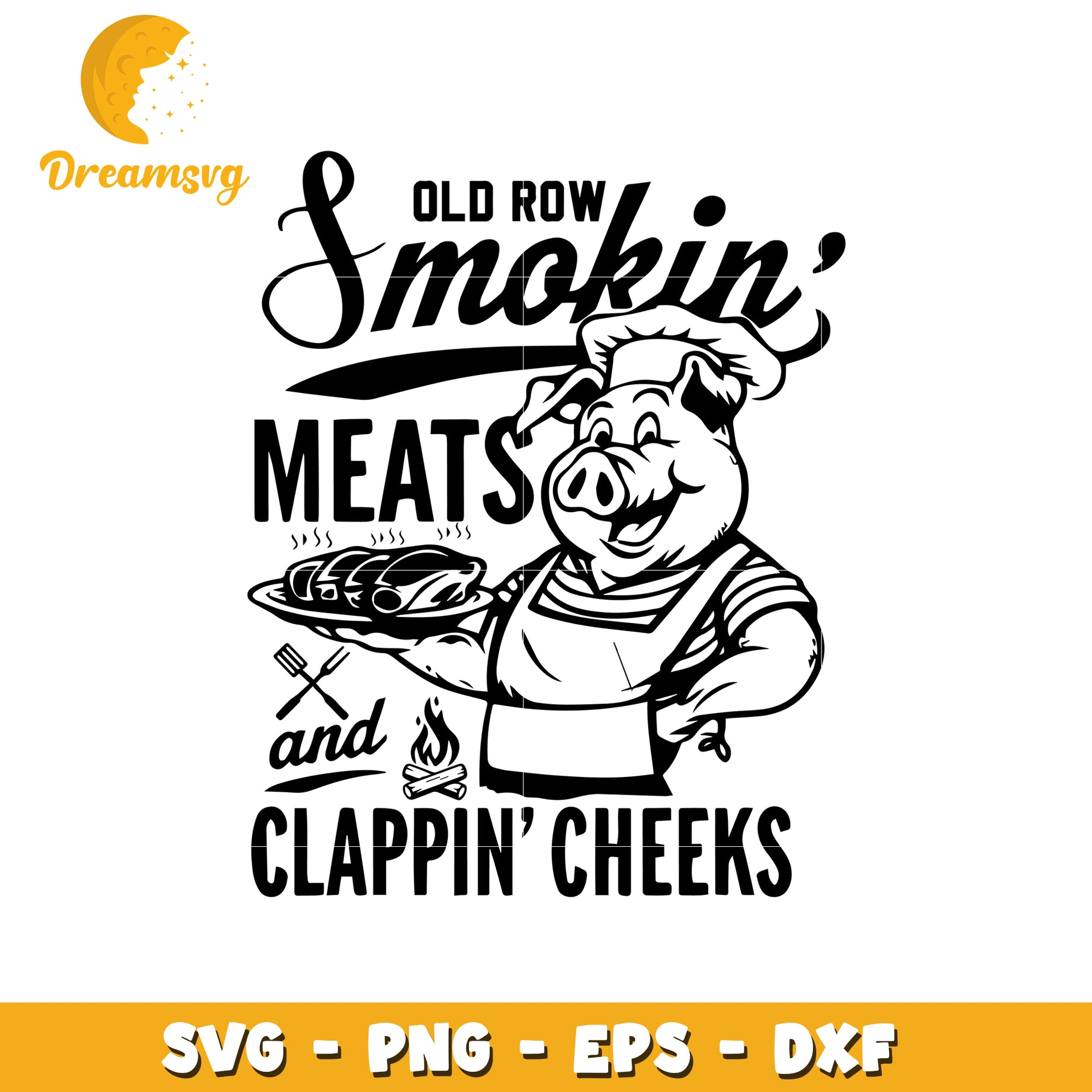 Smokin' Meats & Clappin' Cheeks SVG
