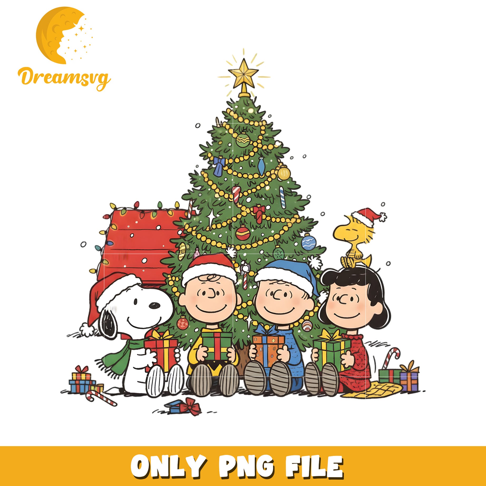 Snoop and Friends png, christmas songs png, christmas cartoon png