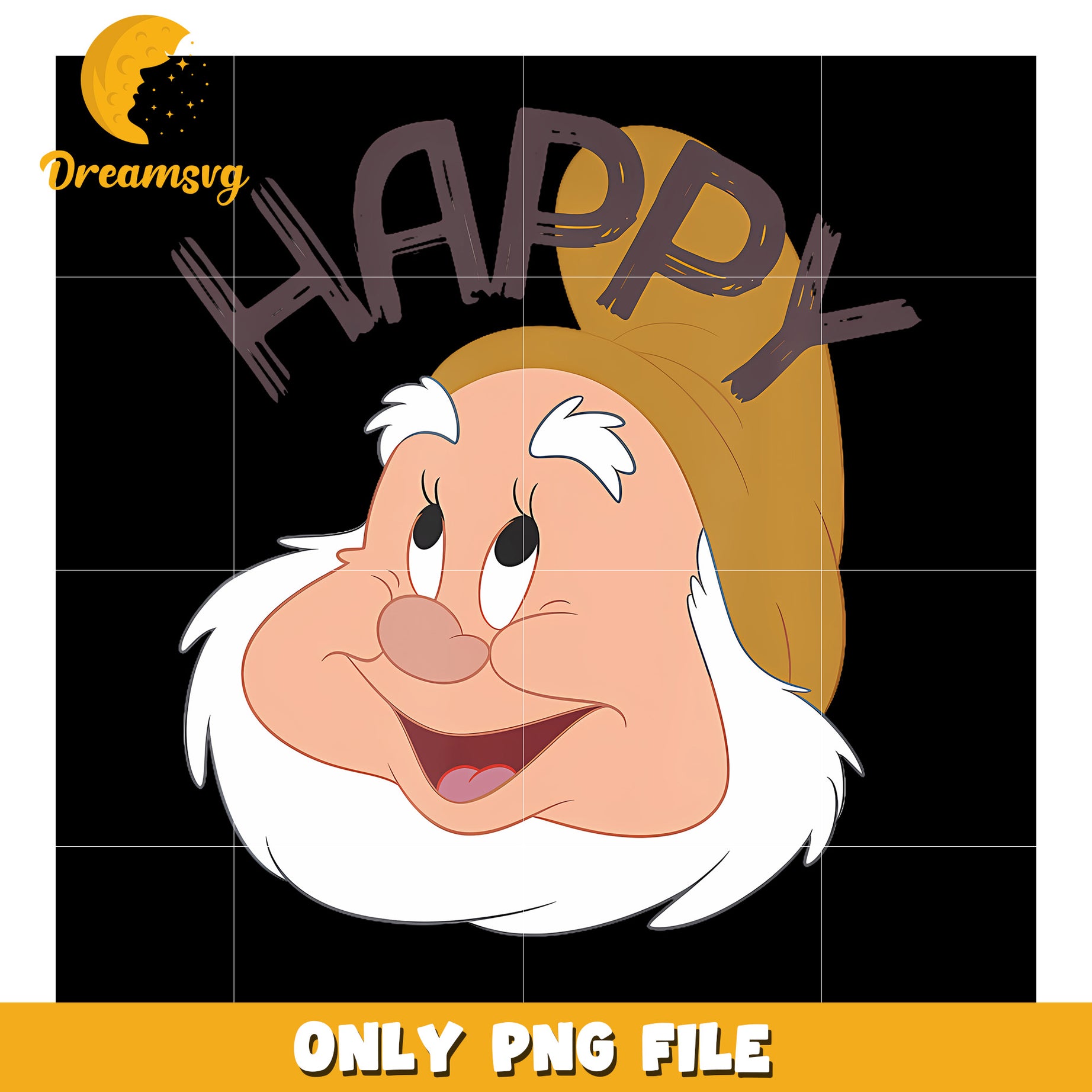 Snow White  The Seven Dwarfs Happy Face png, halloween season png, halloween era png