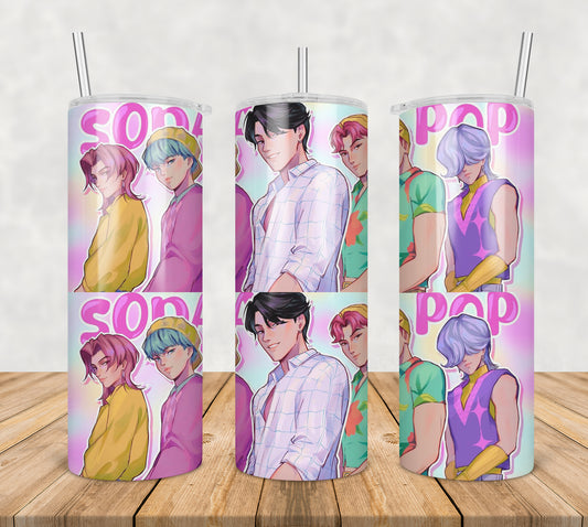 Soda pop saja song tumbler png, soda pop tumbler png, saja song tumbler ppng