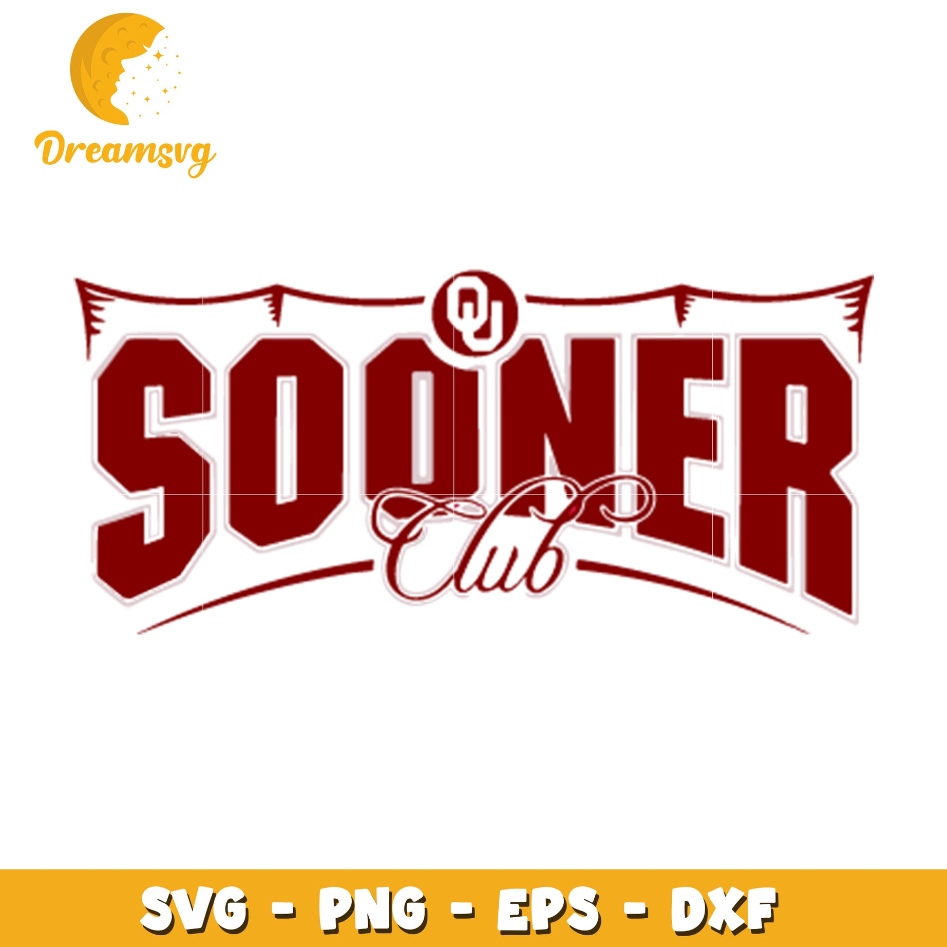 Sooner Club SVG Cut File