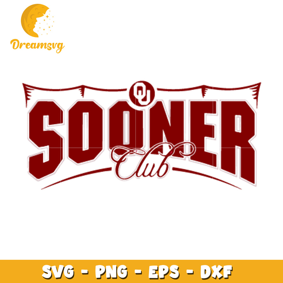 Sooner Club SVG Cut File