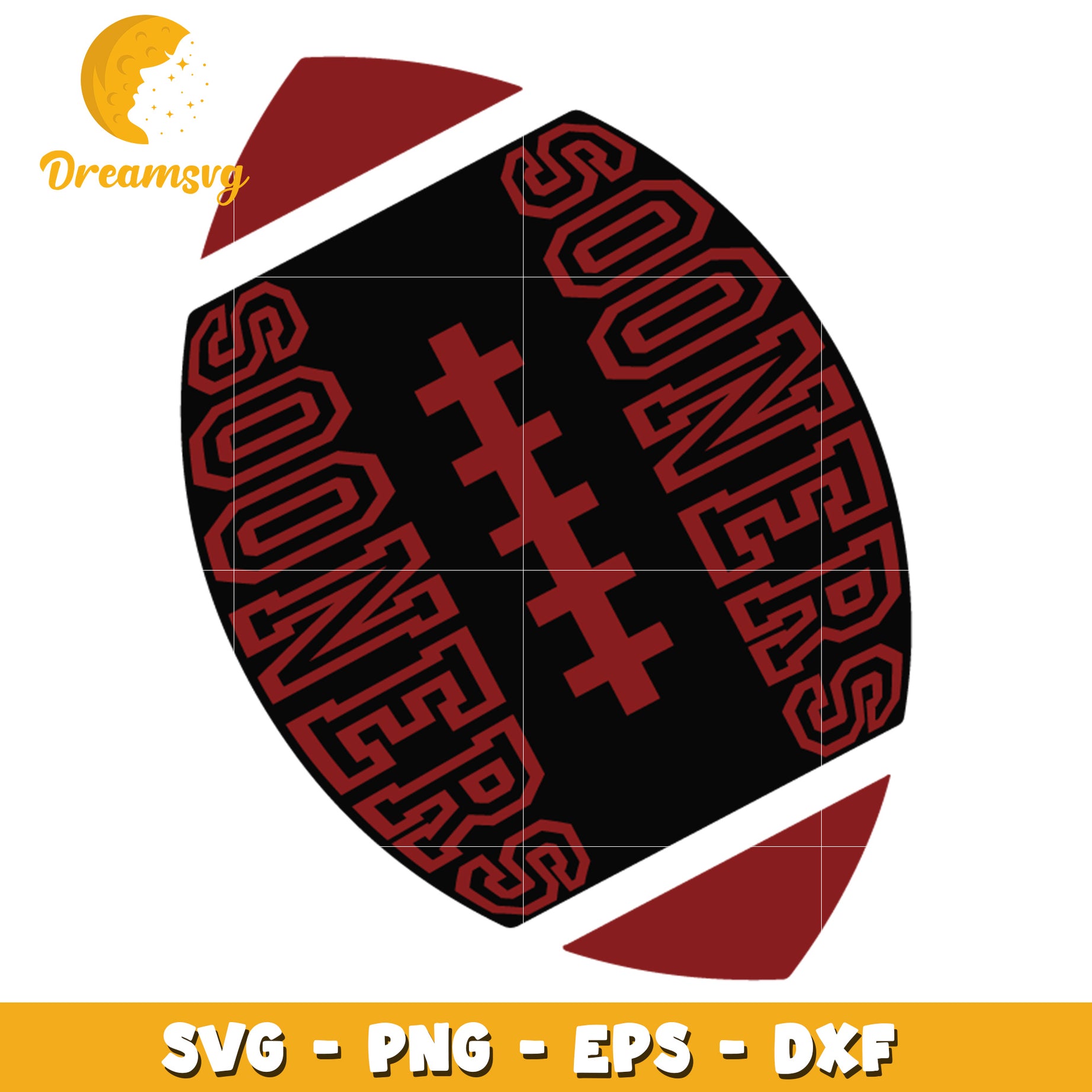 Sooners Football SVG Design for Crafting Projects and More