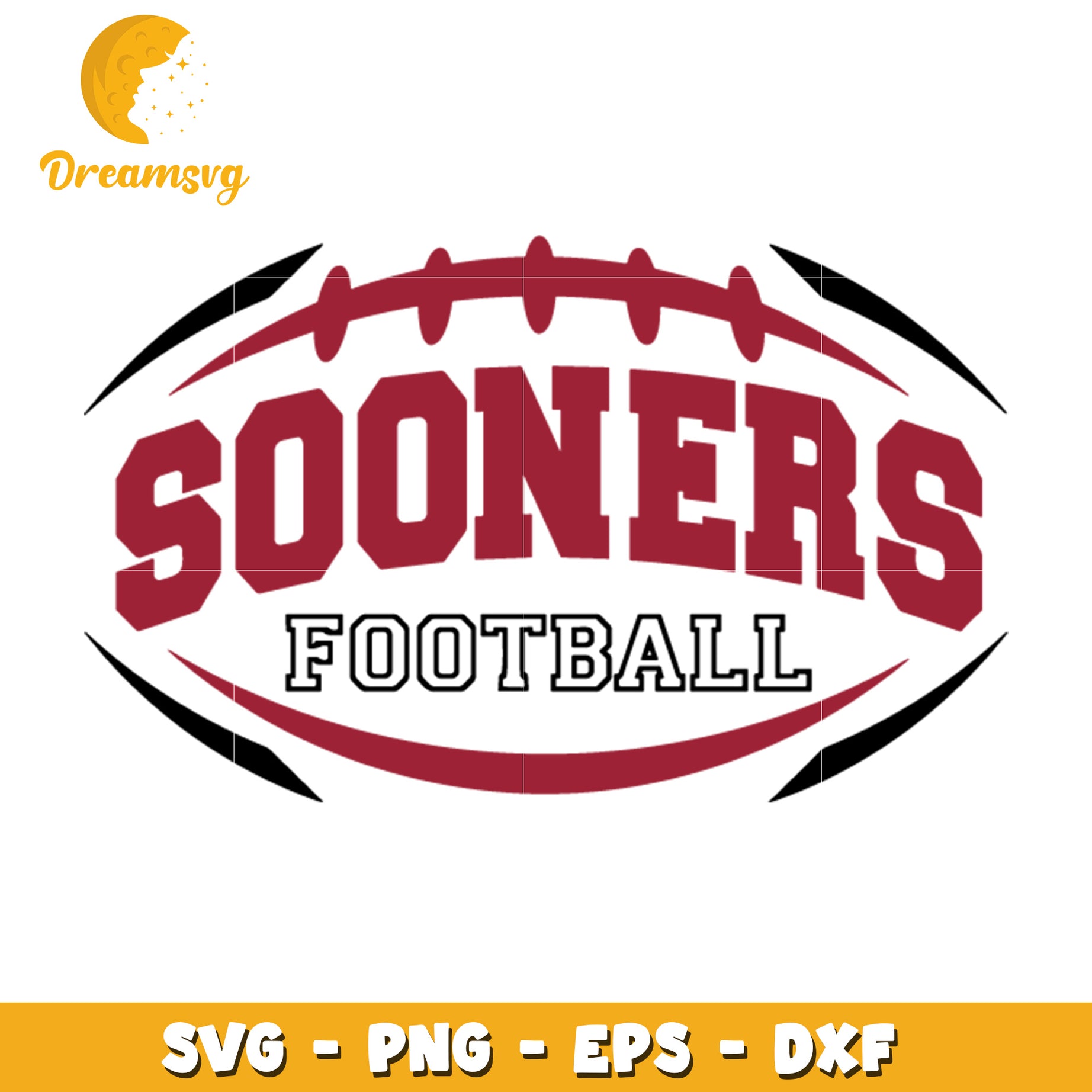 Sooners Football SVG Design for Crafting and Graphics Projects