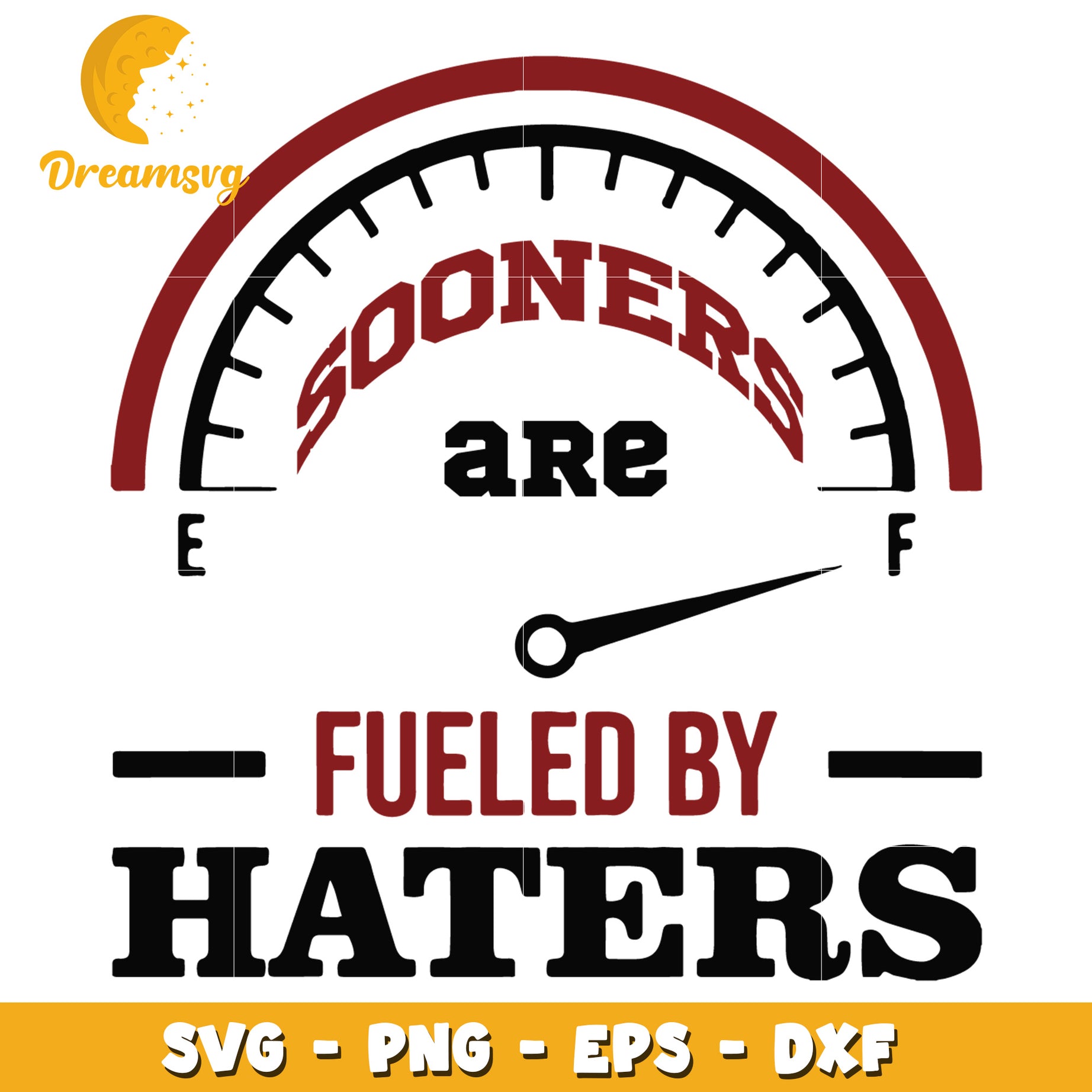 Sooners Fueled By Haters SVG PNG EPS DXF