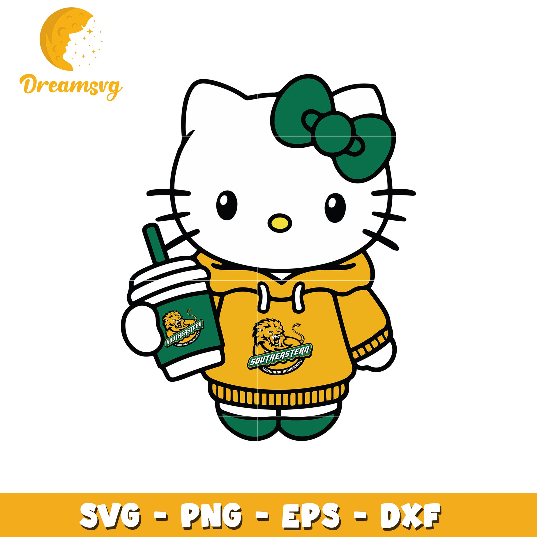 Southeastern Hello Kitty SVG Design