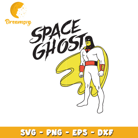 Space Ghost SVG PNG EPS DXF Cut File