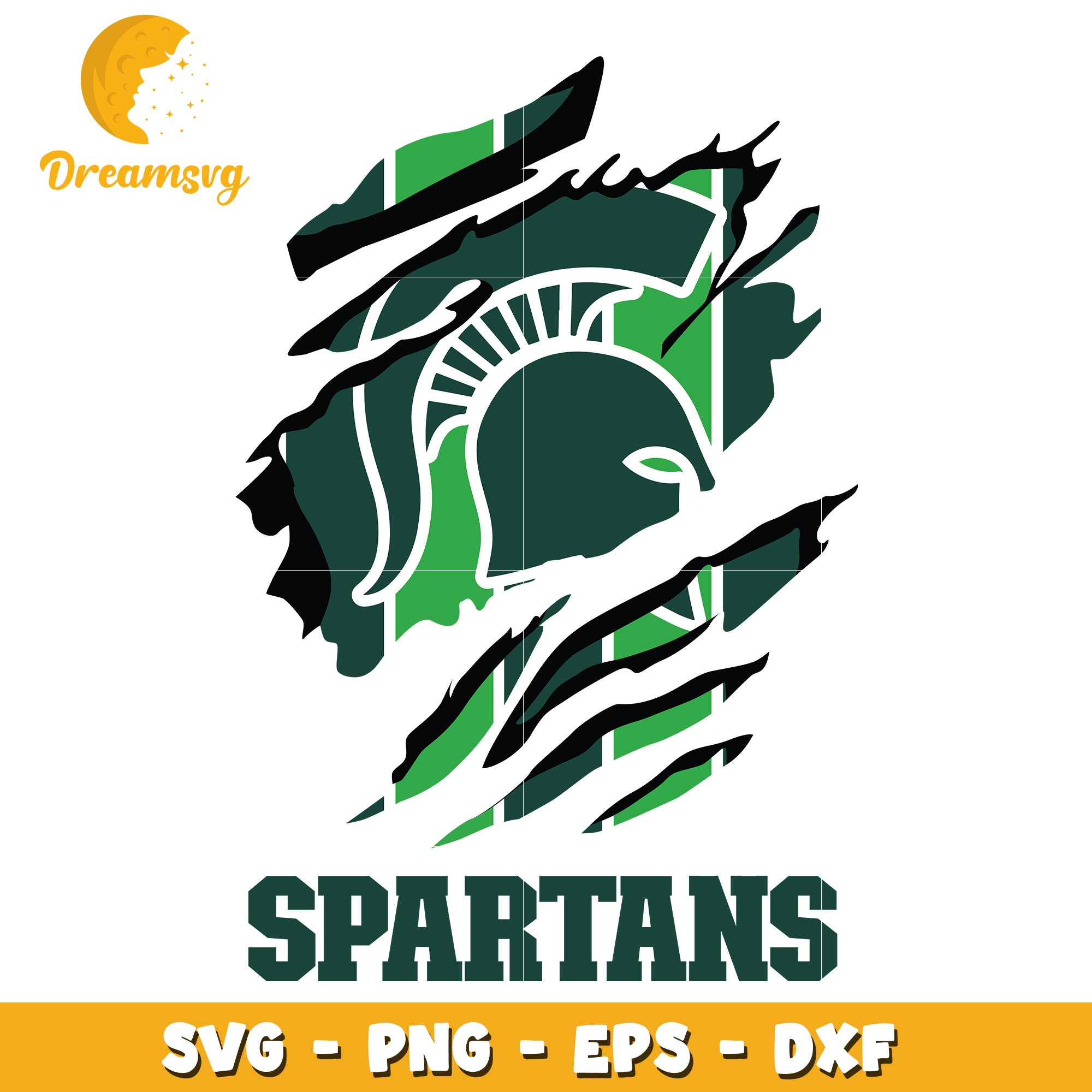 Spartan Helmet SVG PNG EPS DXF