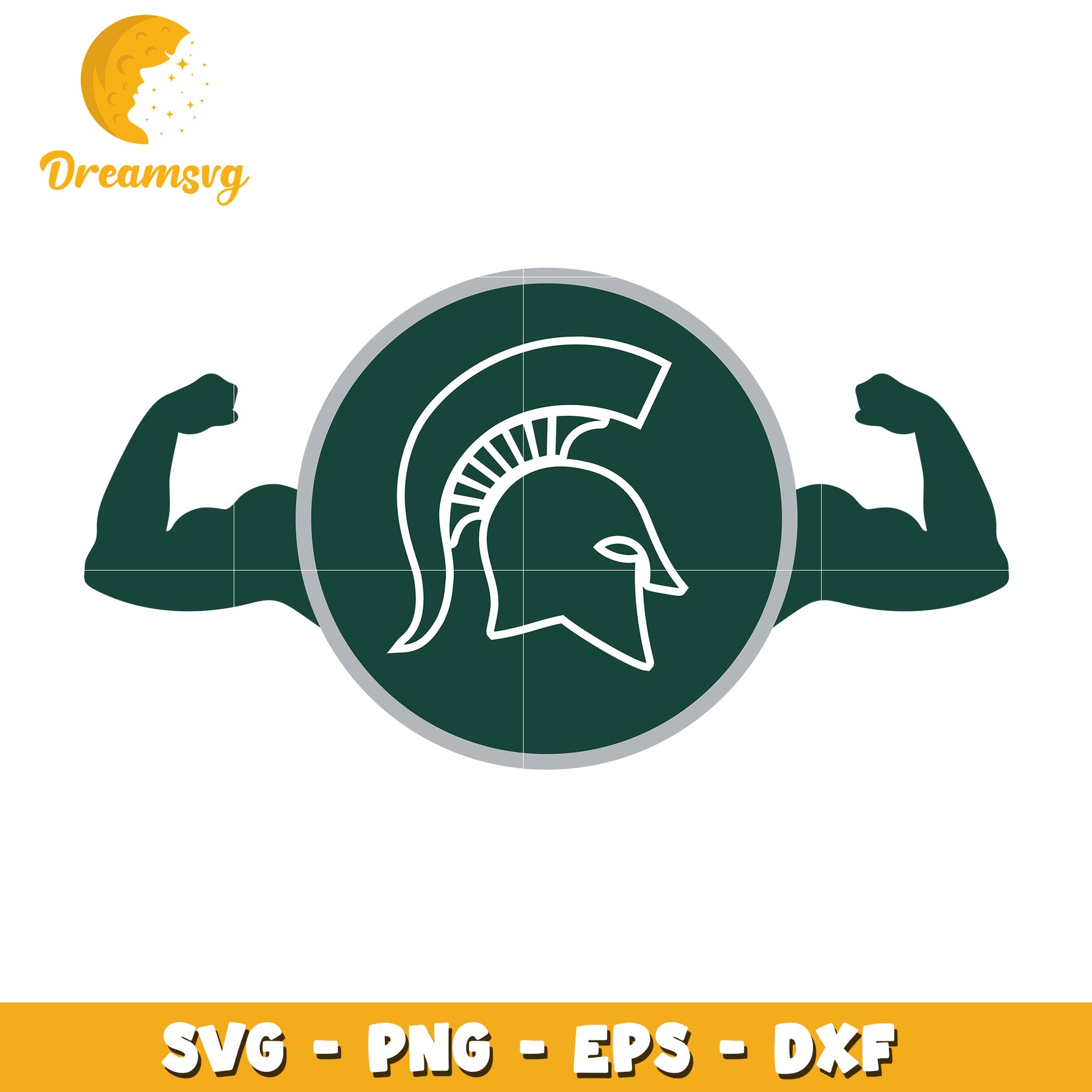 Spartan Helmet SVG PNG EPS DXF Cut File