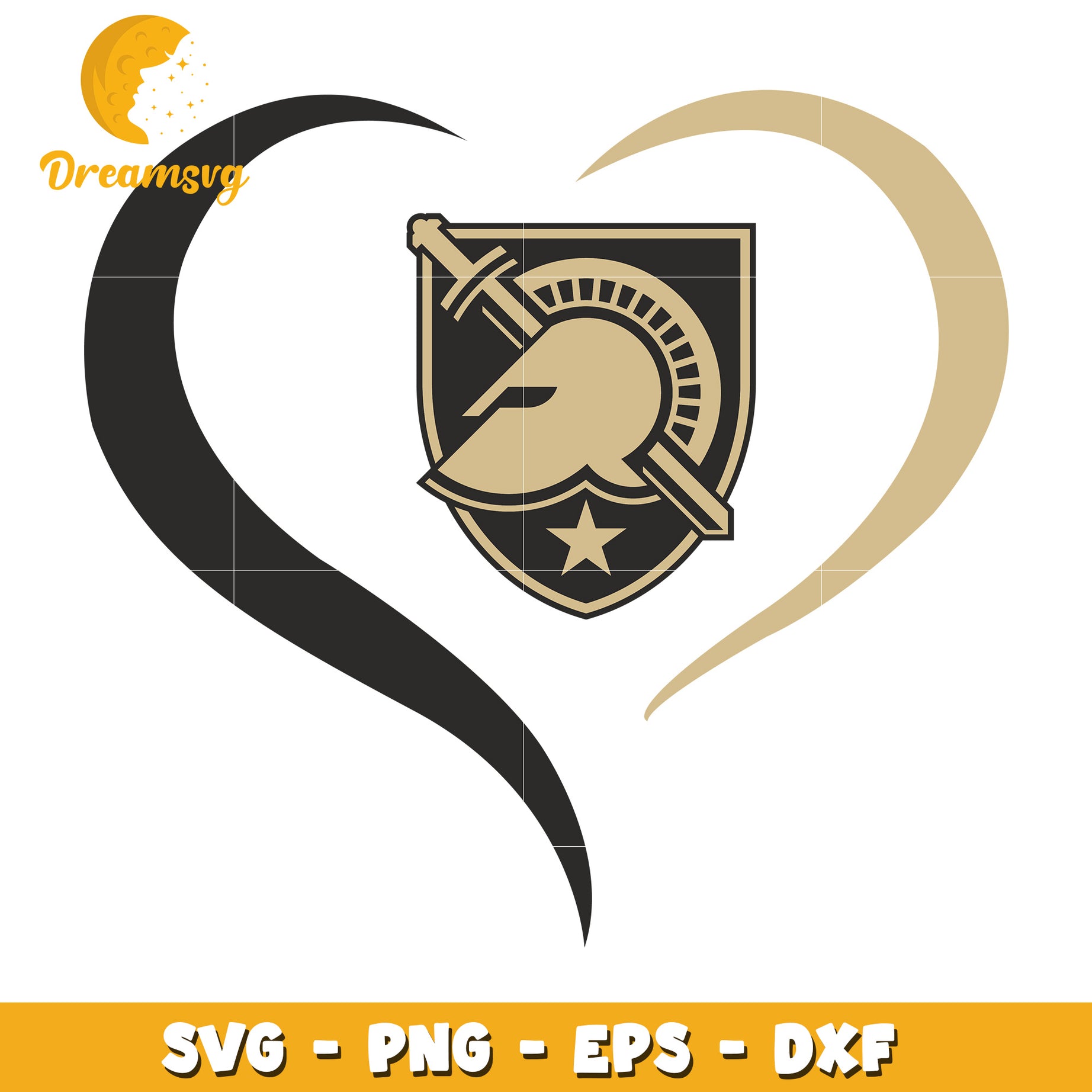 Spartan Helmet Shield SVG Design for Creative Projects 60x60