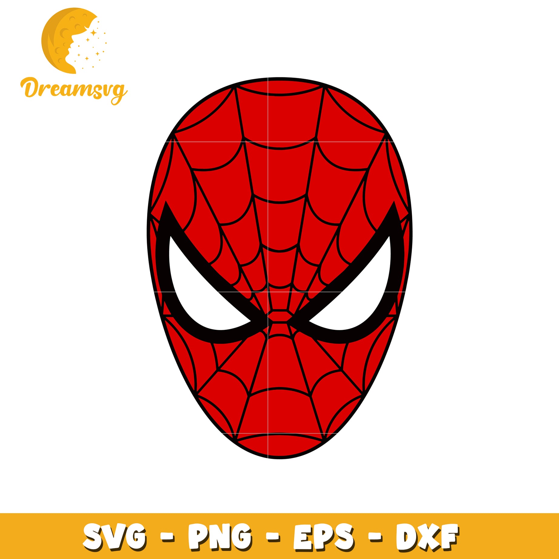 Spider Man Icon SVG Design for Crafts and DIY Projects