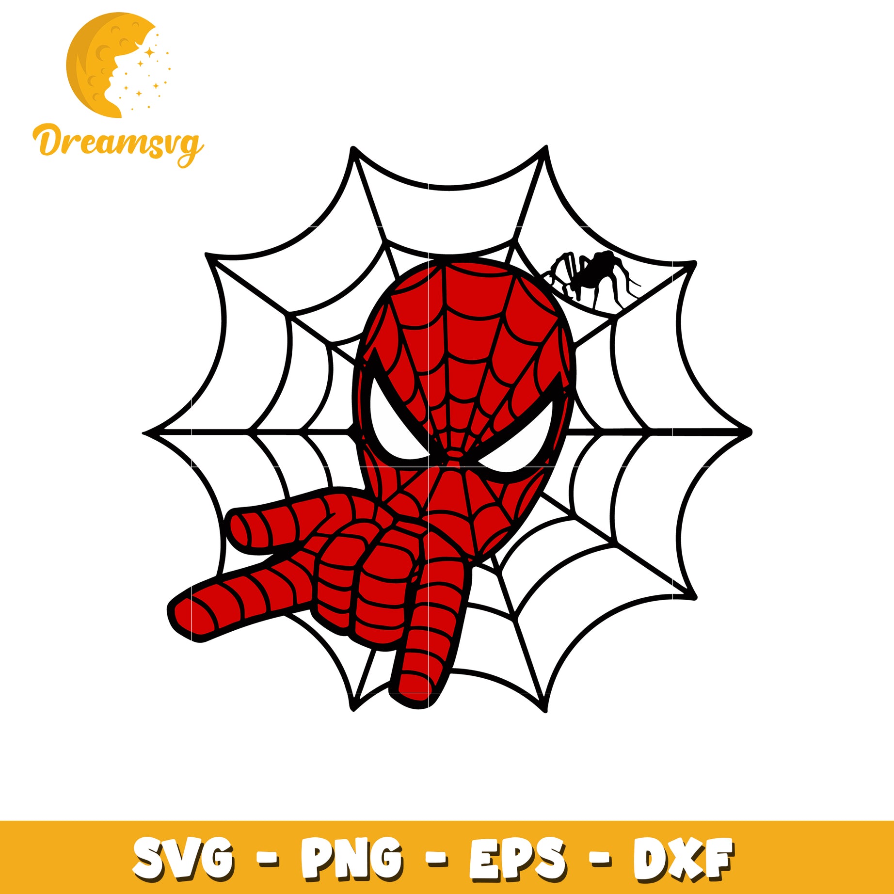 Spider Themed SVG Clipart for Creative Projects Art Design