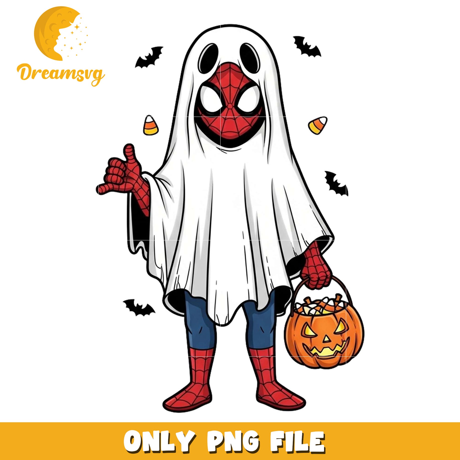 Spider ghost png, halloween games​​ png, halloween cookies​ png