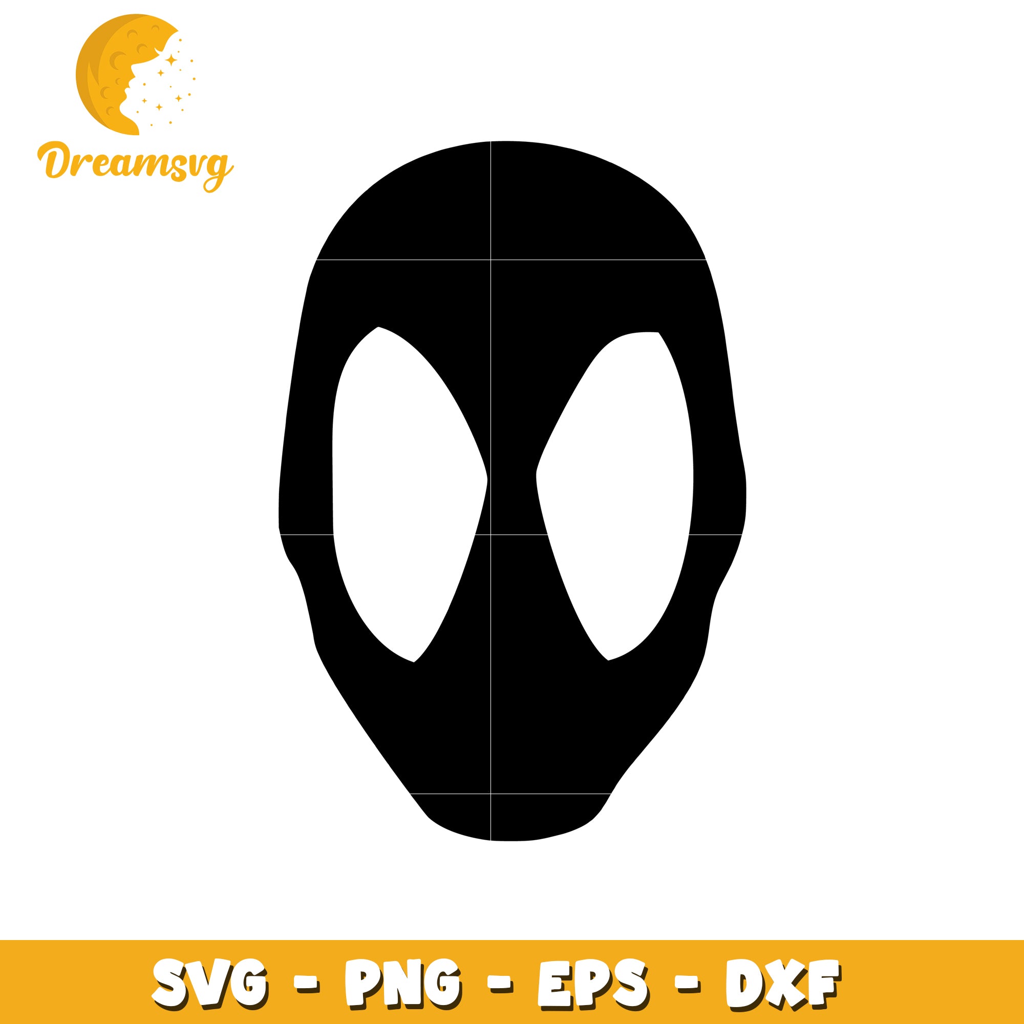 Spiderman Mask SVG PNG EPS DXF