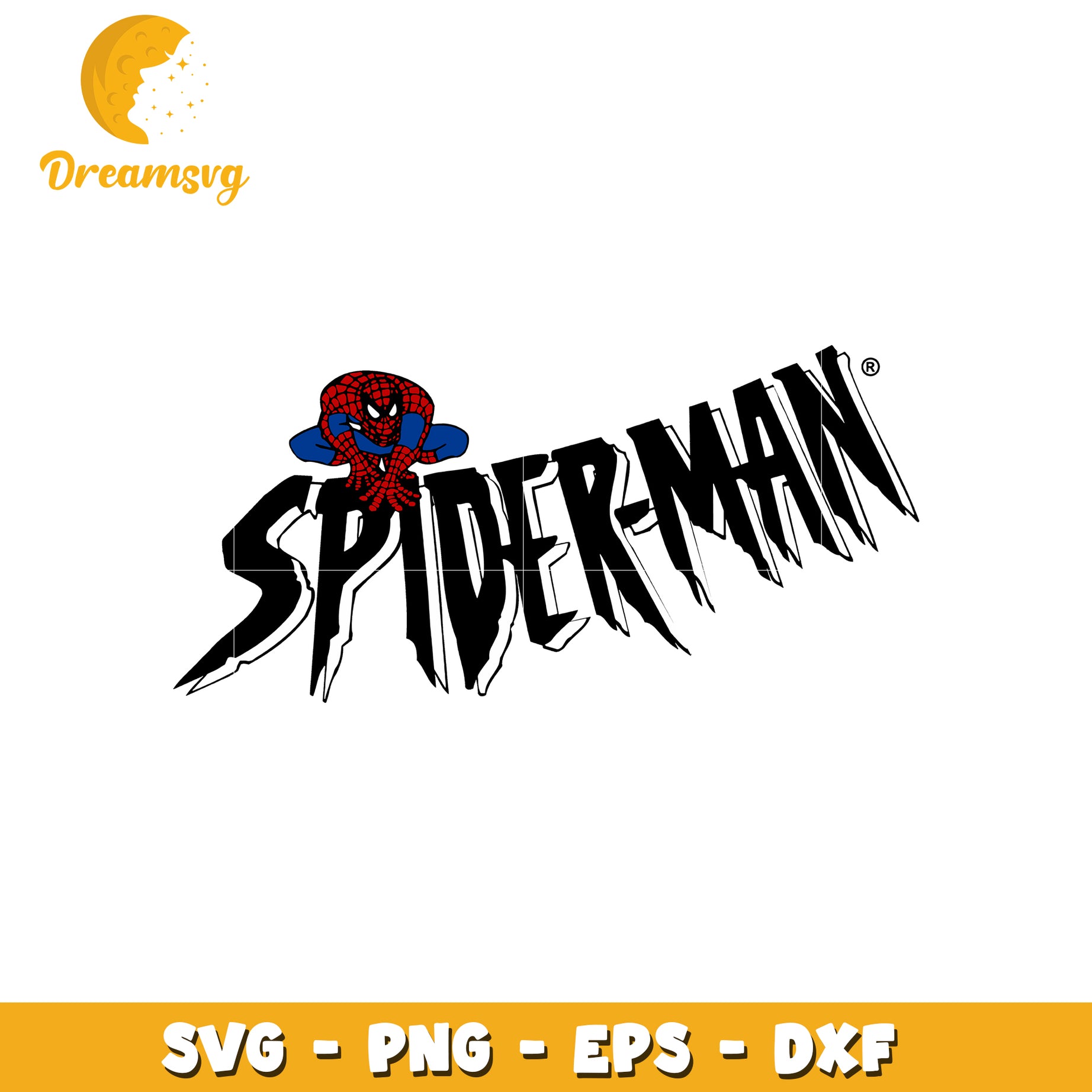 Spiderman PNG Image, SVG, EPS, DXF Files