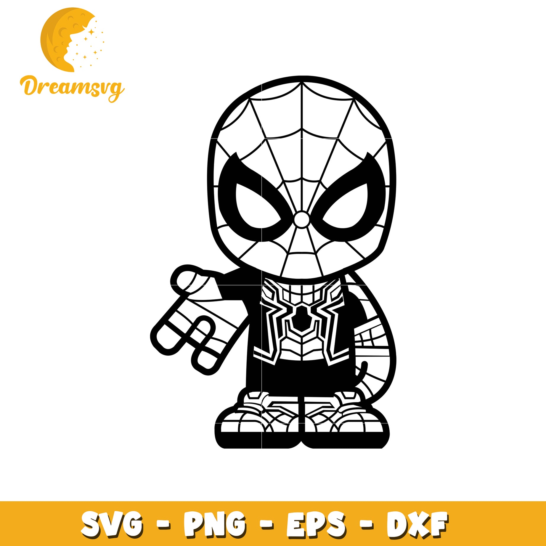 Spiderman SVG Cut File