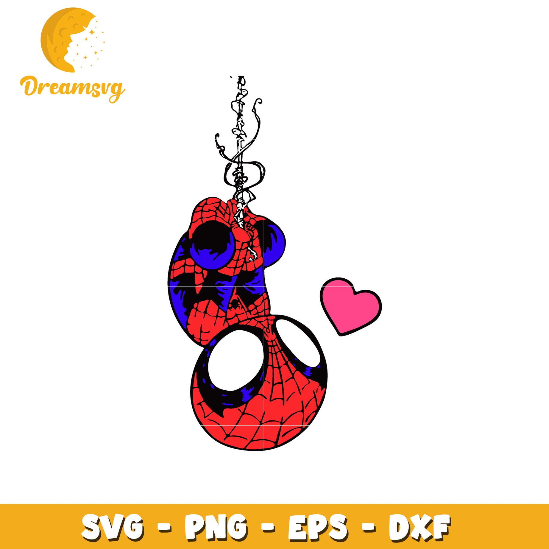 Spiderman SVG Cut File Bundle